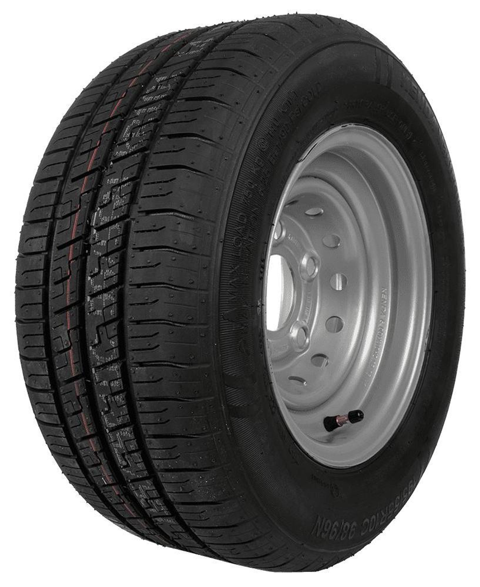 KENDA 10 Zoll Komplettrad 195/55 R10C für schwere Anhänger und Wohnwagen
