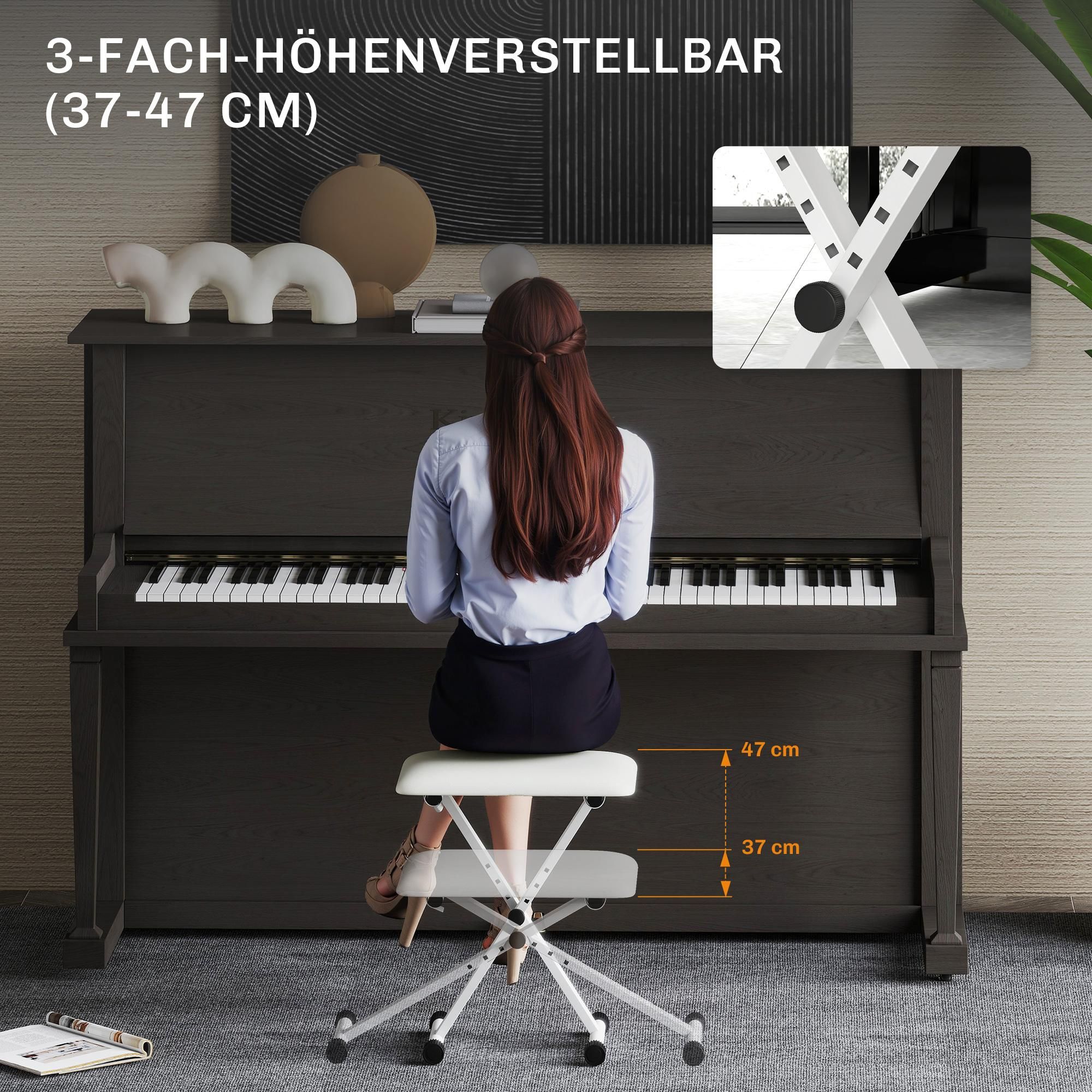klappbar Hocker