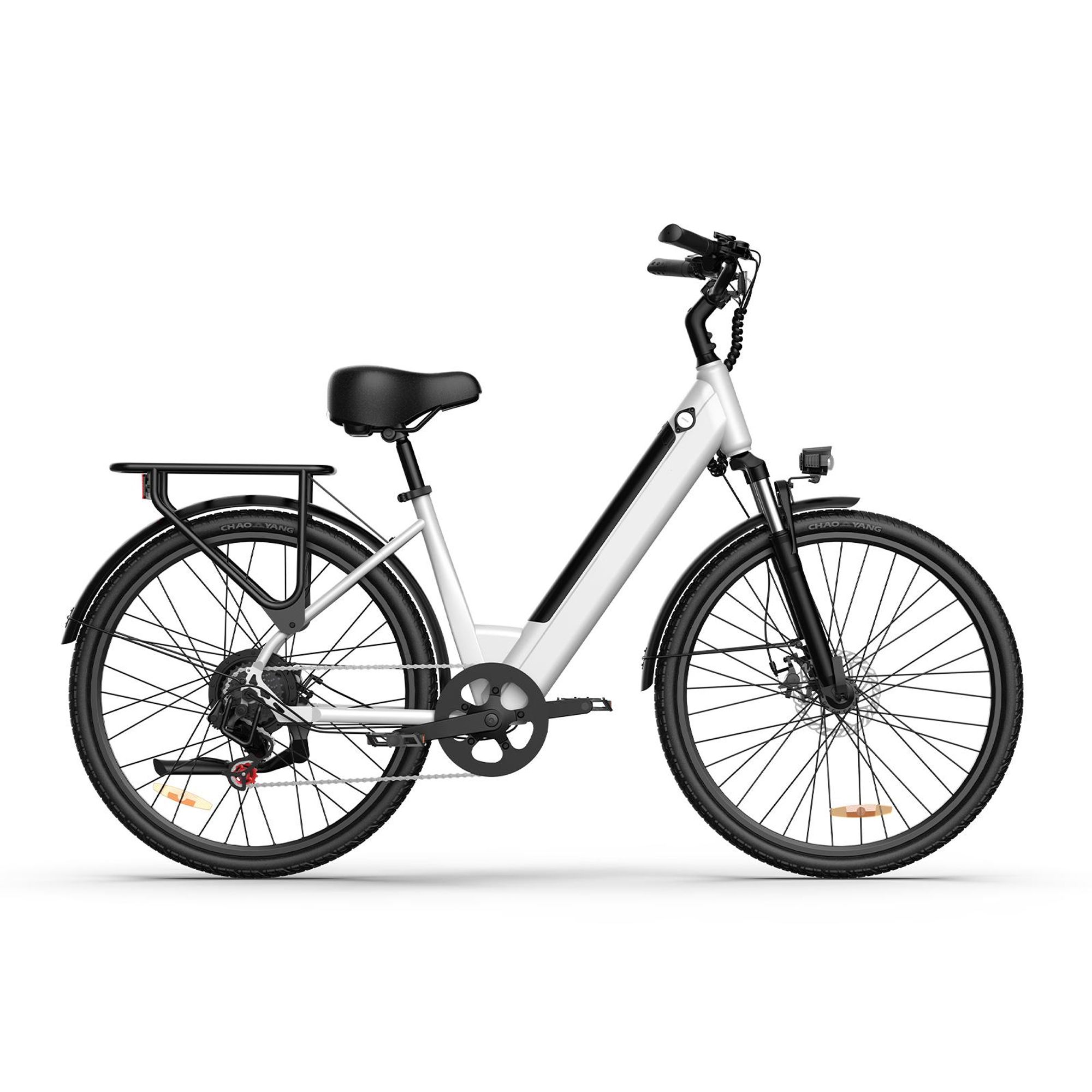 URLIFE E26 Elektrofahrrad Schwarz, Ansicht 3
