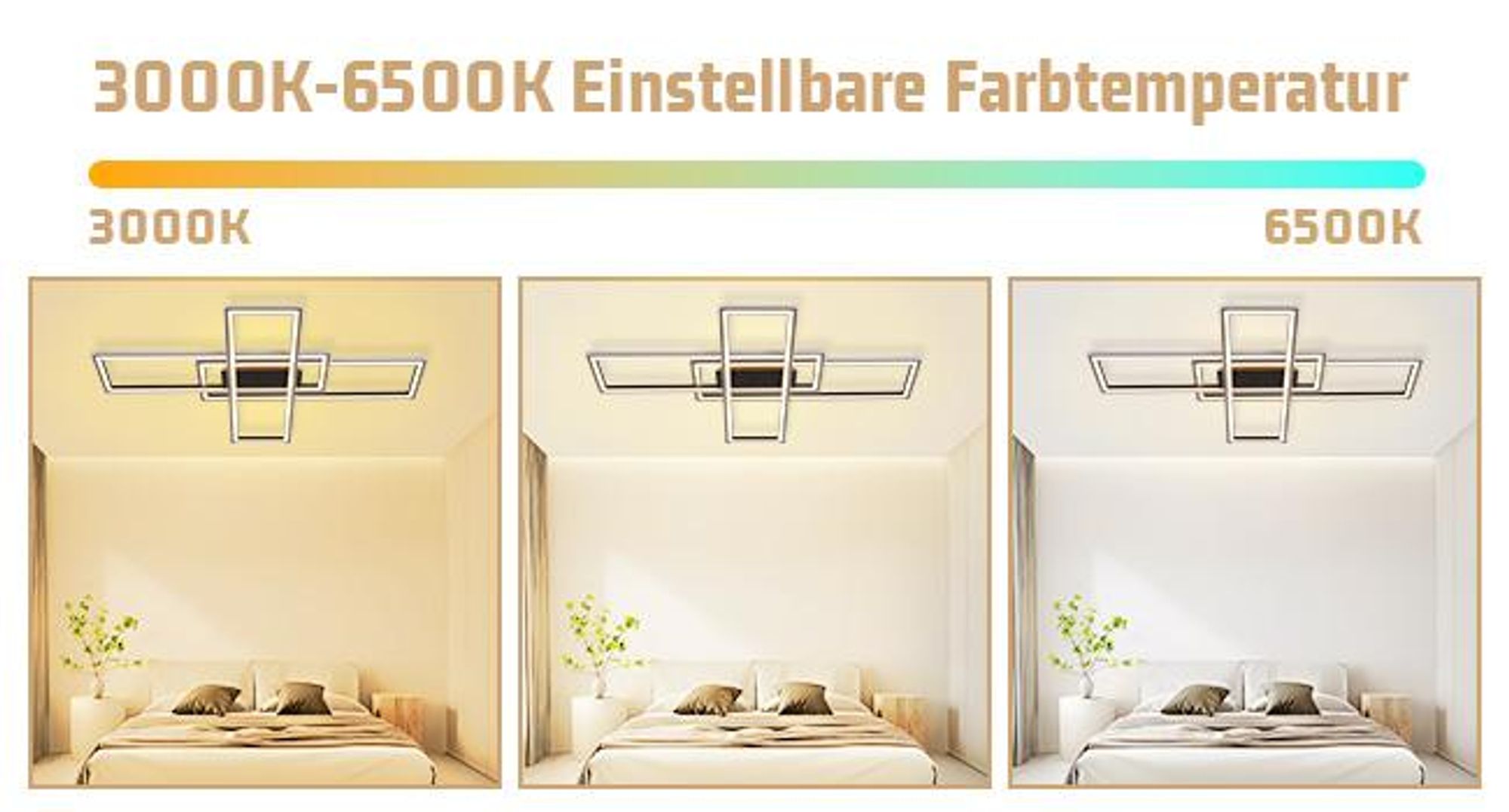 ZMH LED stropné svietidlo čierne stropné svietidlo stmievateľné s diaľkovým ovládaním RGB zmena farieb 50 W pre spálňu obývaciu izbu kuchyňu chodbu