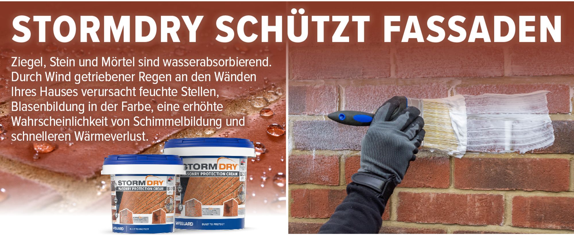 Raincheck Universal-Imprägnierung, atmungsaktiv - Ziegel - Stein - Holz - Hydrophobierung mit imprägnierender Wirkung - farblos (5Liter)