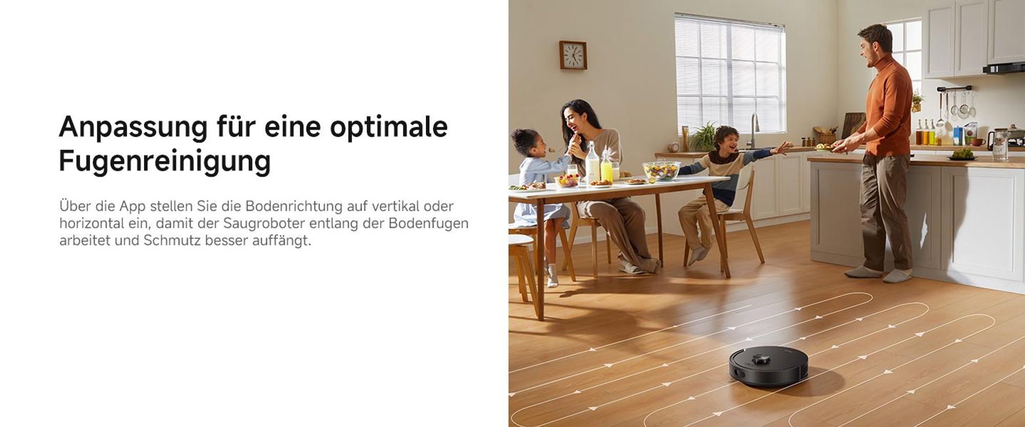 Dreame D20 Air Plus Saug- und Wischroboter mit 20.000Pa Saugkraft,Verwicklungsschutz,selbstentleerendem Dock,Teppich-Tiefenreinigung,Smart-Navigation
