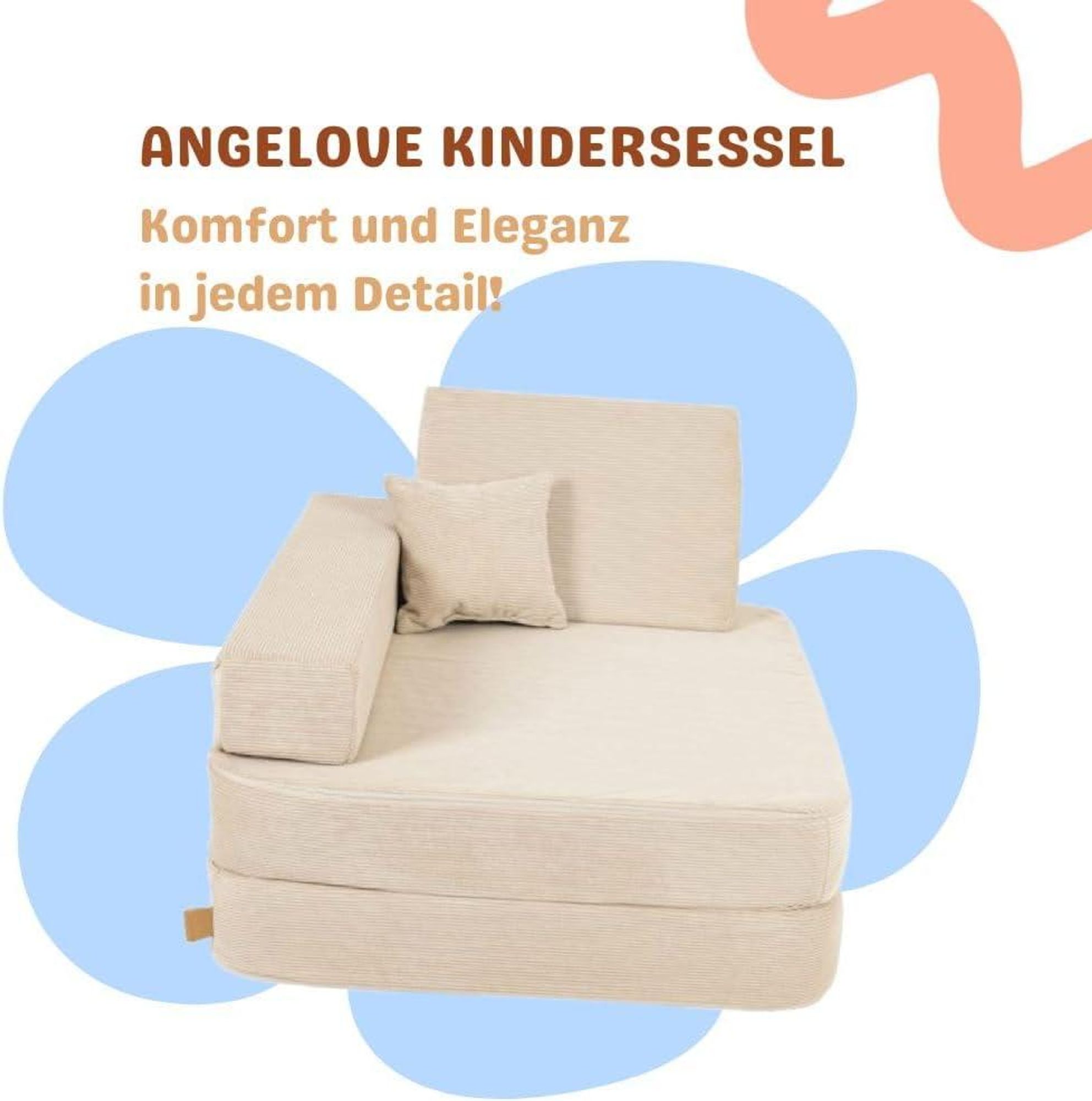 AngeLove Kindersessel 5 in 1, Produktinformation 2