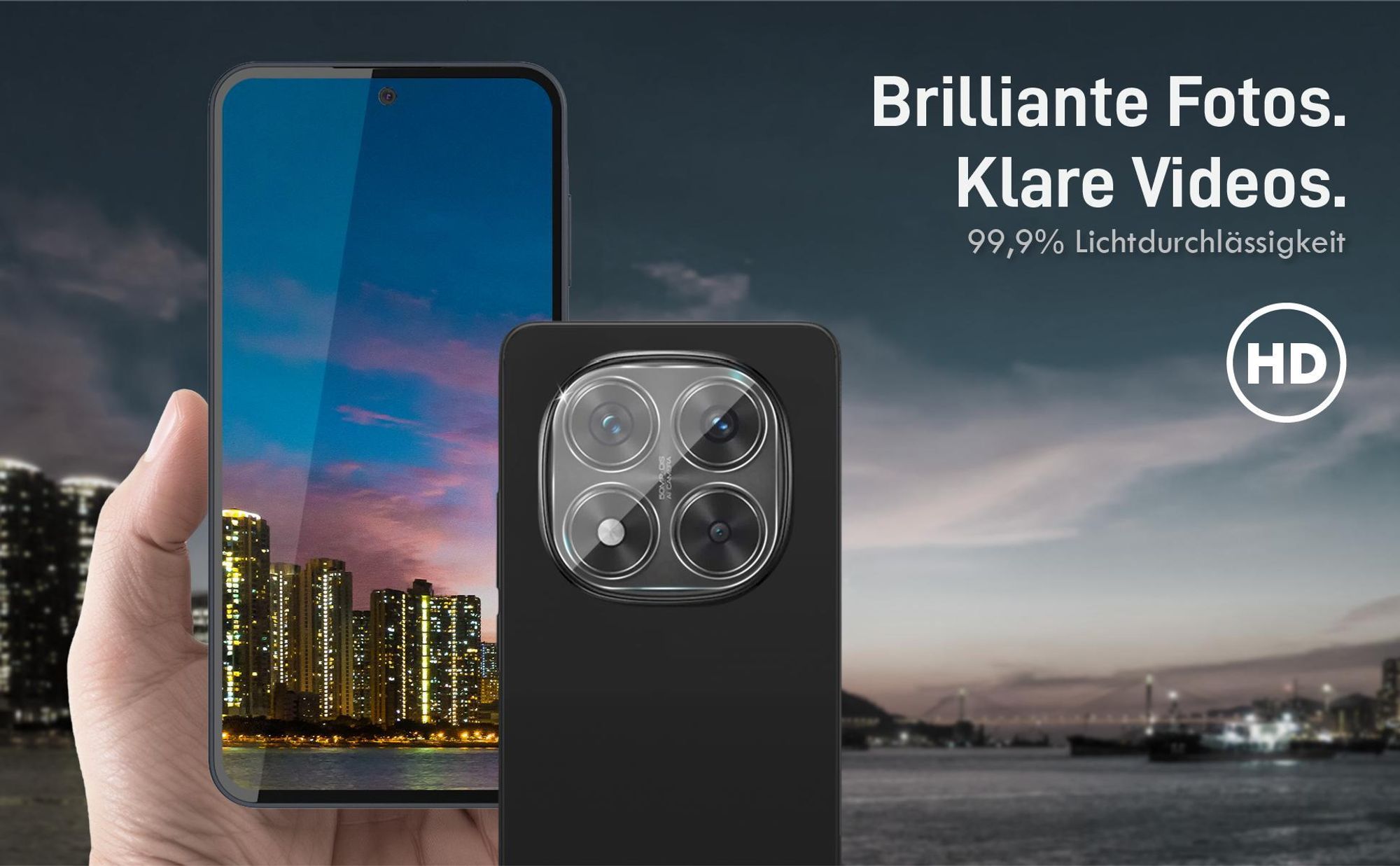 Brilliante Bildqualität mit dem Xiaomi Redmi Note 15 Pro 5G dank 99,9% Lichtdurchlässigkeit