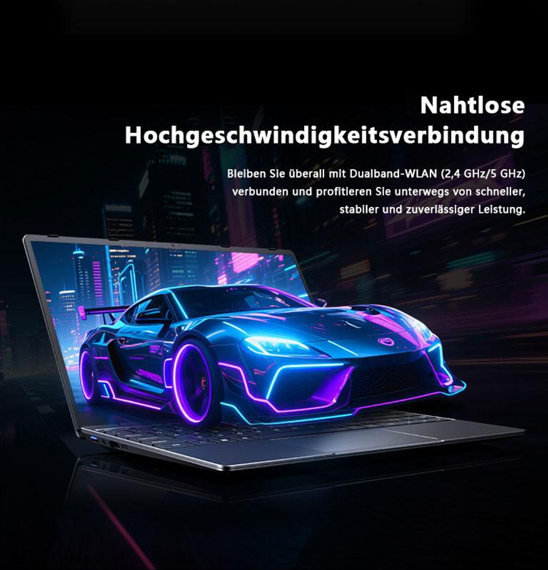 CHUWI CoreBook i3 Laptop - 14" i3-10100Y 8GB 256GB Windows 11 ultraleicht - Grau