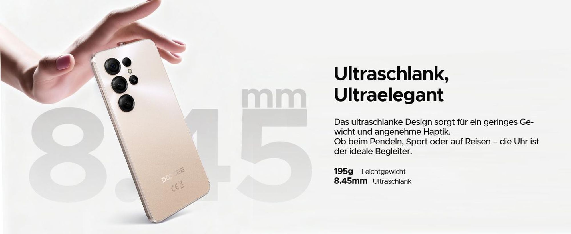 DOOGEE Note56 X Smartphone Handy, Android 16, 6,56" 90Hz, 6150mAh Akku, 24GB RAM+64GB ROM, 4G, 8MP, Gesichtserkennung, OTG, ohne Vertrag