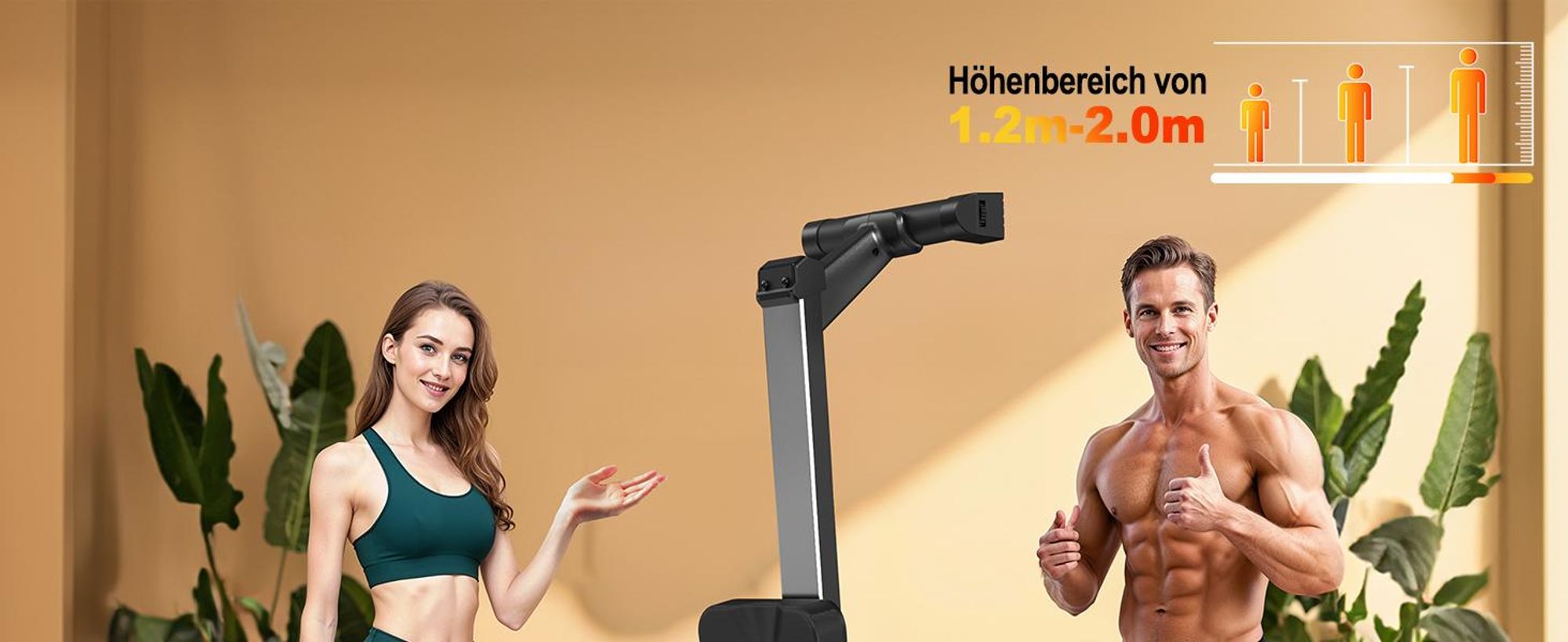 VOWVIT Rudergerät für Zuhause Magnetische Rudermachine mit Bluetooth & 16-Stufigem Verstellbaren Widerstand - 150KG Gewichtsbelastung