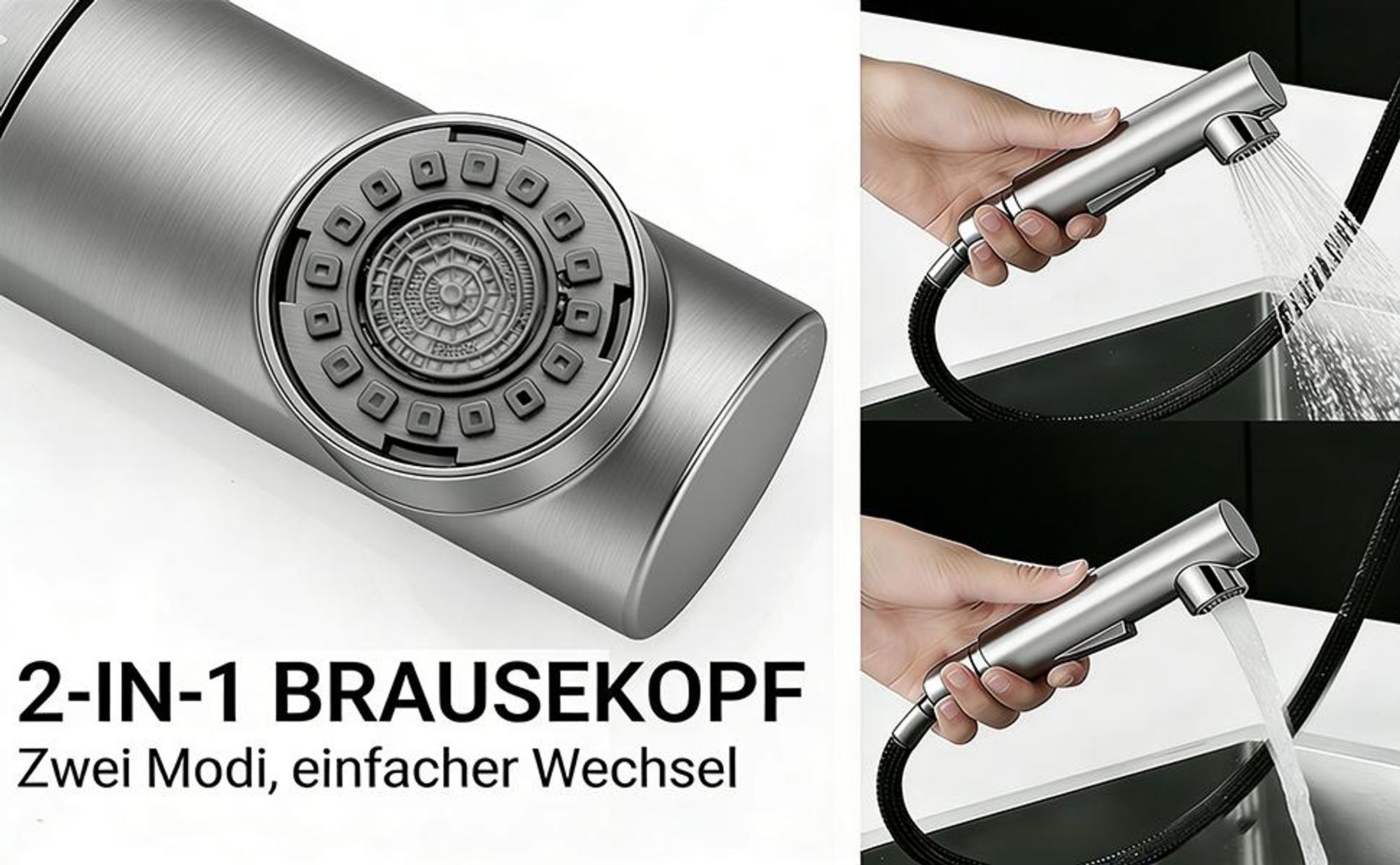 Strahlmodus & Sprühmodus
