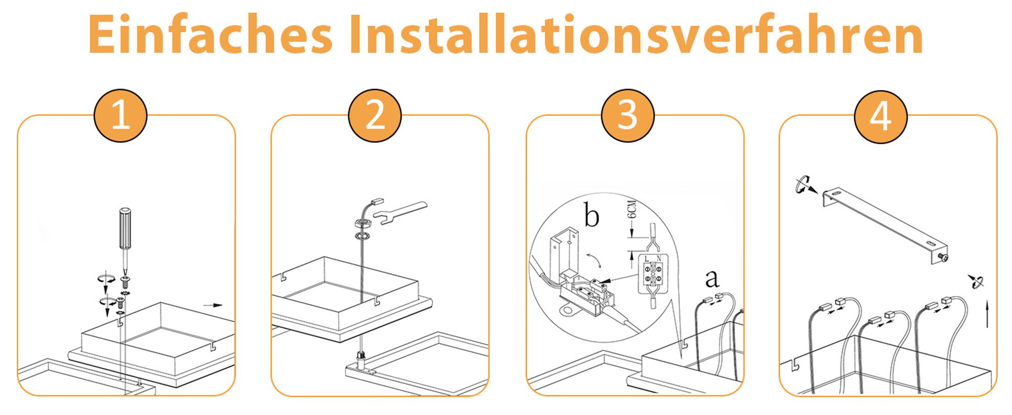 ZMH Deckenlampe LED Deckenleuchte Wohnzimmer 32W Dimmbar Wohnzimmerlampe Modern Design Schwarz Küchenlampe mit Fernbedienung Schlafzimmerlampe Flur Metall Deckenleuchten für Küche Esszimmer