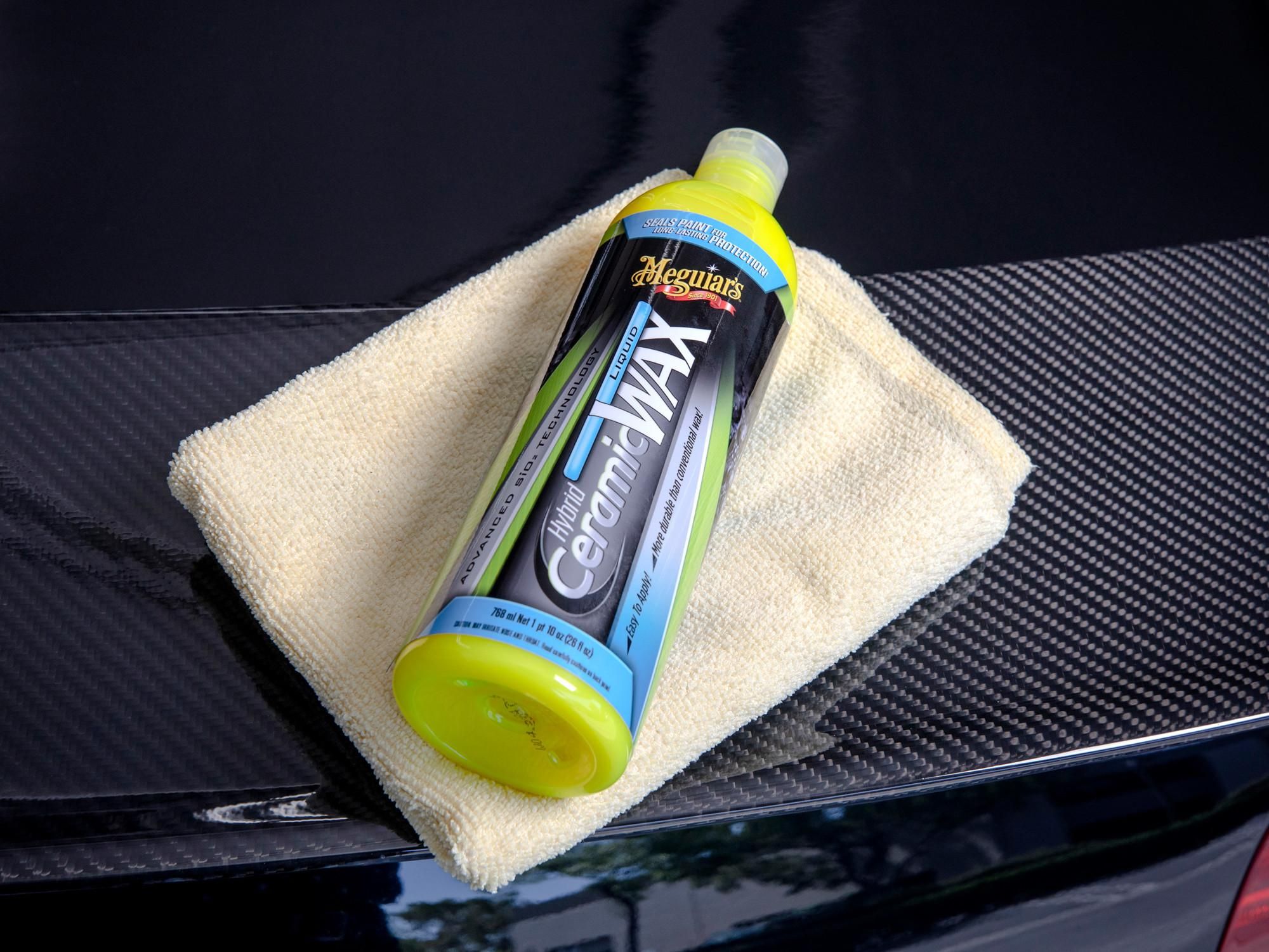 Meguiars Meguiar's Hybrid Ceramic Liquid Wax - Autowachs - 473ml - Keramisches Flüssigwachs - Extra Schutz