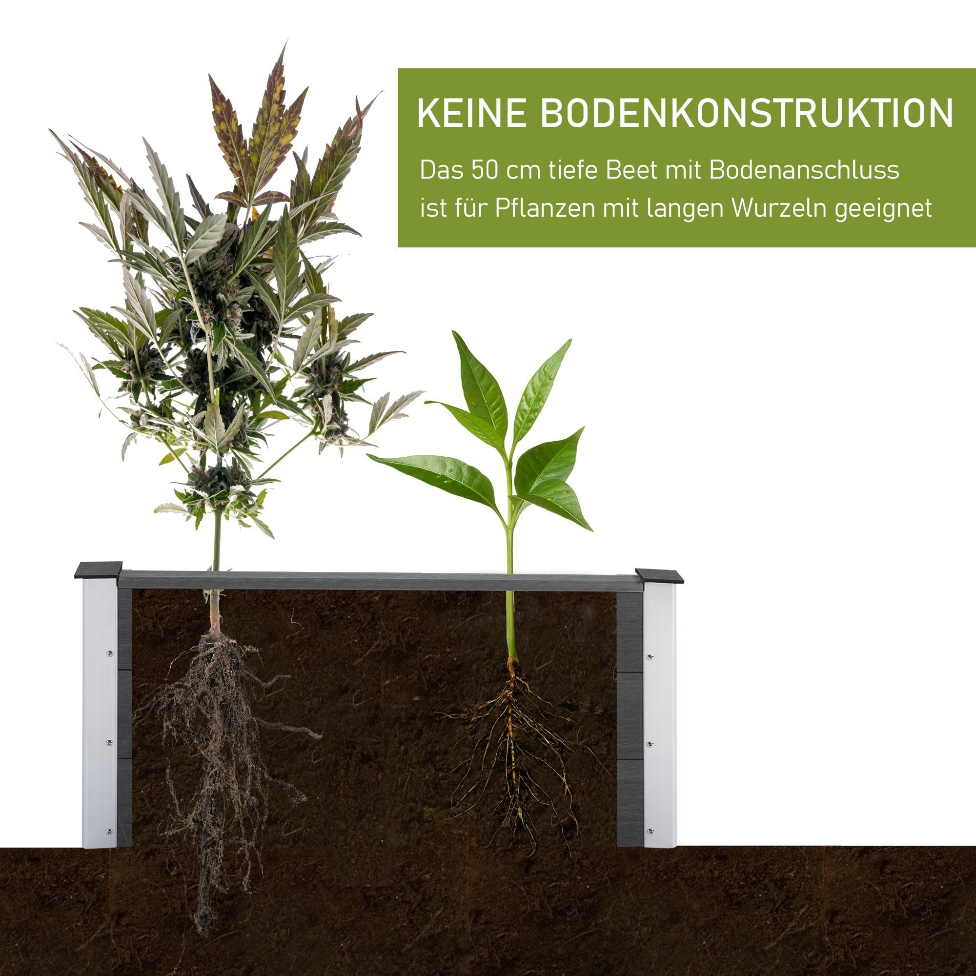 Pflanzkasten Gartenbeet bodenlos