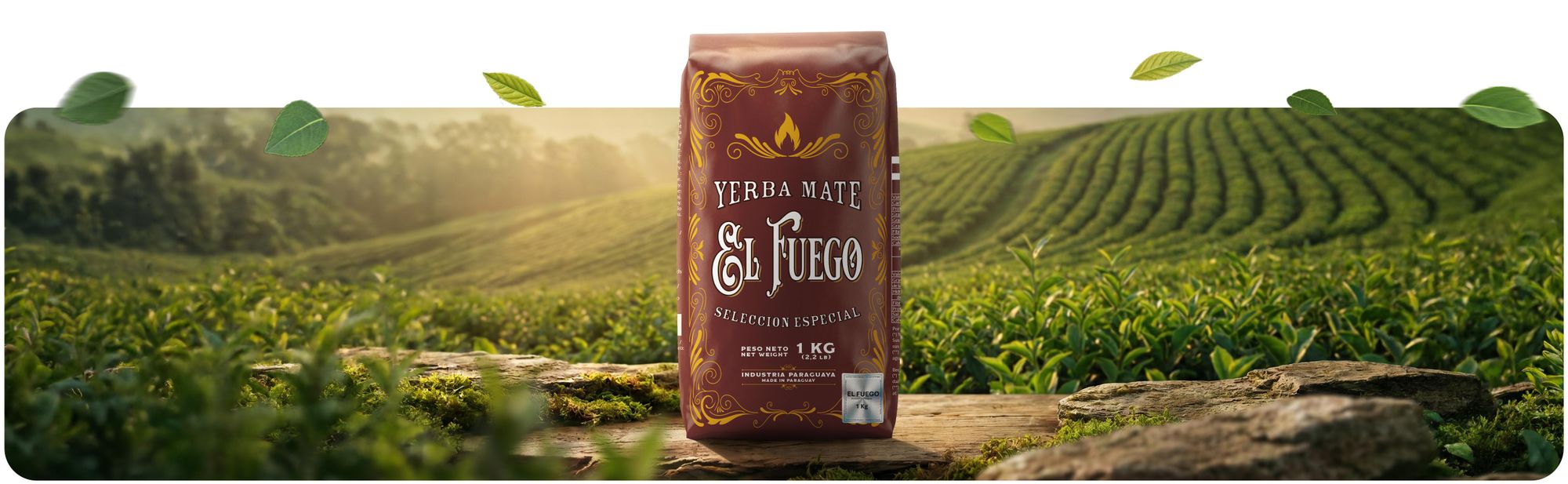 El Fuego Elaborada 1 kg – Starker paraguayischer Mate Tee mit rauchigem Aroma