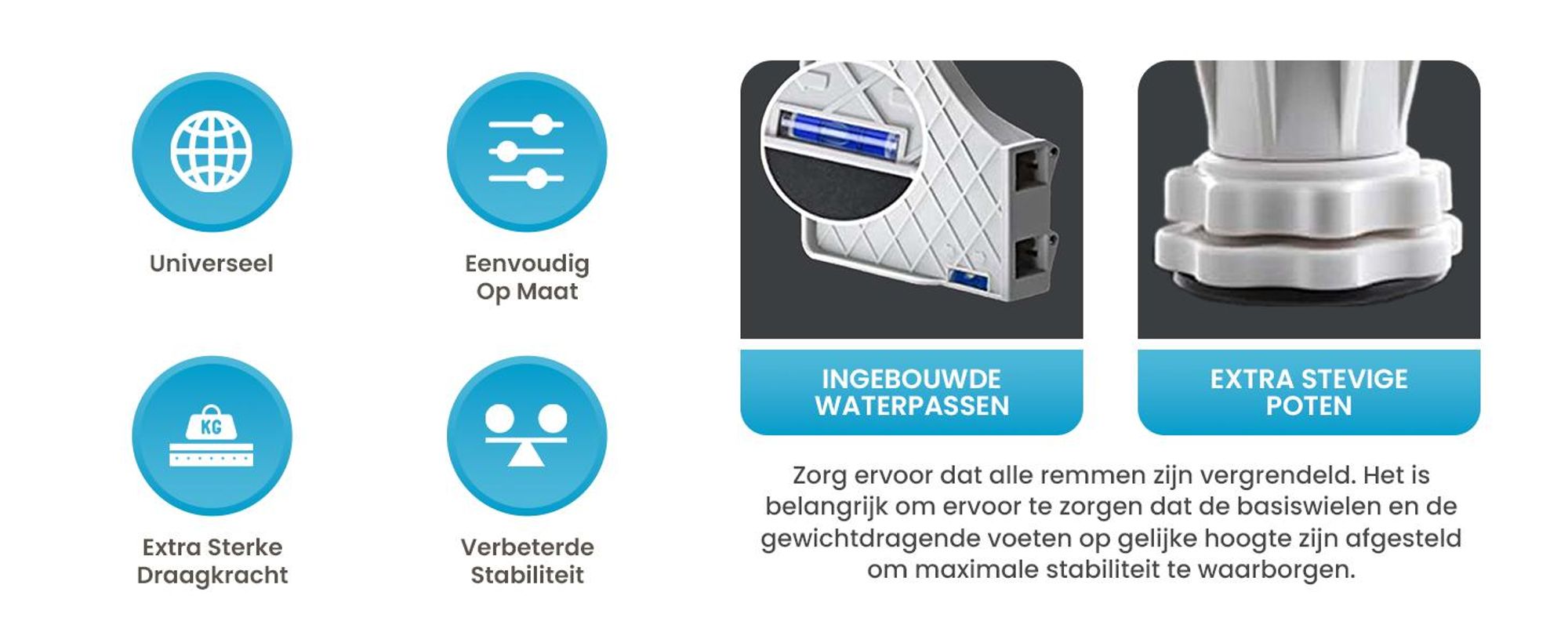 Olvy wasmachineonderstel met wielen, onderstel voor wasmachines, wasmachineonderstel, draagvermogen 300 kg, geschikt voor koelkasten en drogers