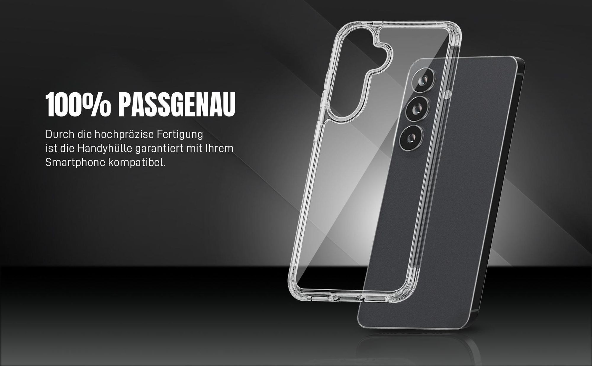 Präzise gefertigter Bumper für Samsung Galaxy S26 FE