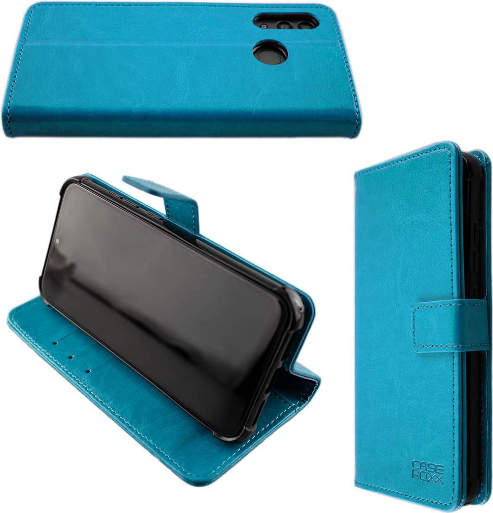 caseroxx Handy Hülle Tasche kompatibel mit Gigaset GS3 Bookstyle-Case Wallet Case Bild 1