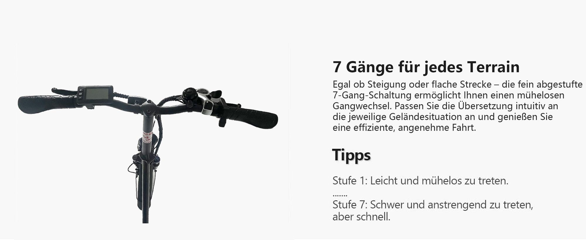 Runetic Ebike, Foldable e-bikes, 250W Motor, 36V 13Ah herausnehmbarer Akku, bis zu 100 km Reichweite, 25 km/h, 20" x 3,0" Breitreifen