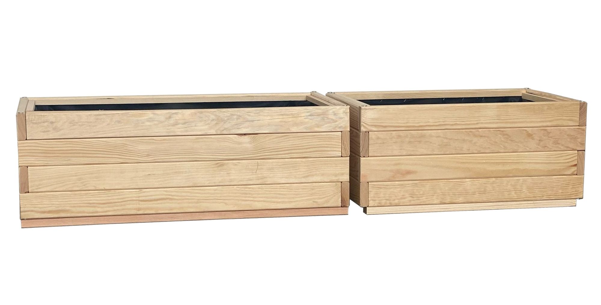 Massiver Holz Pflanzkasten Blumentopf Maße 80 x 30 x 27,5 cm