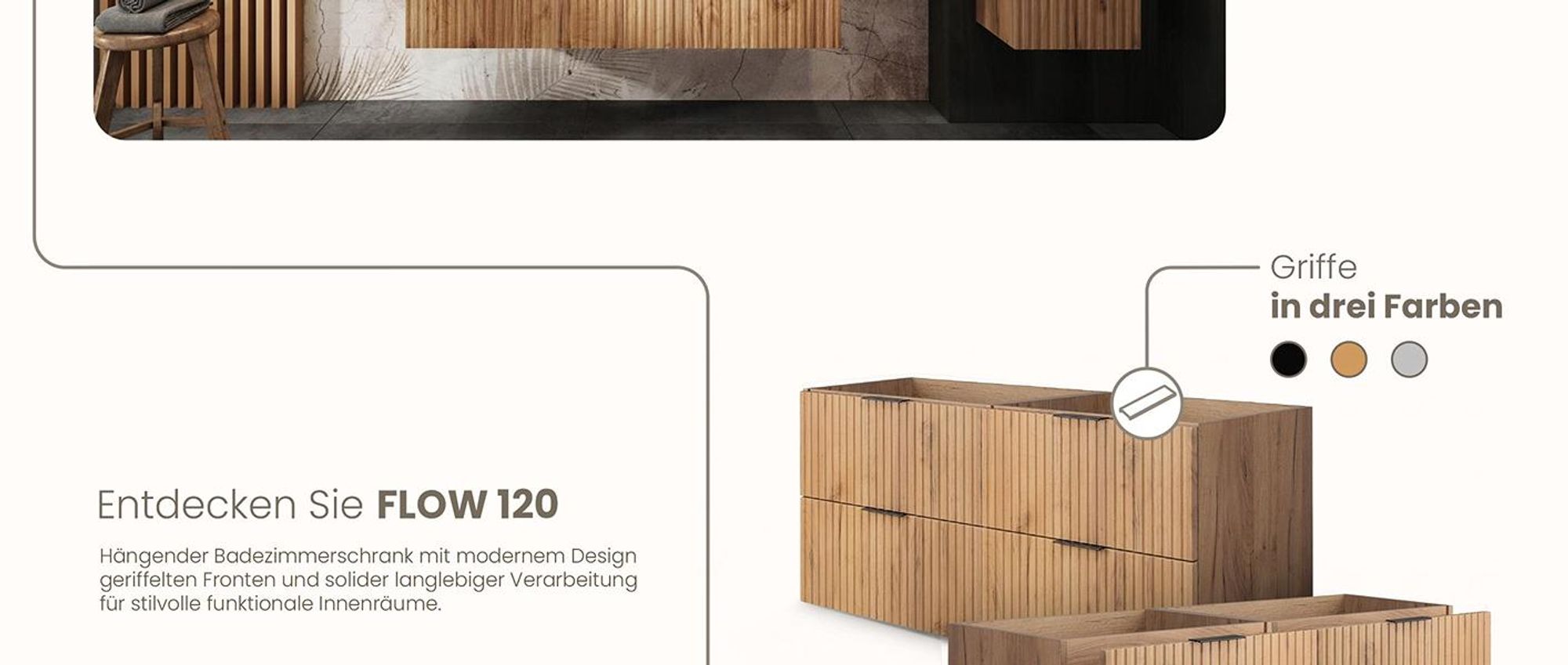 RODAN, Badmöbel, Badschrank, Badezimmermöbel, Badezimmer, MODERN, Waschbeckenunterschrank