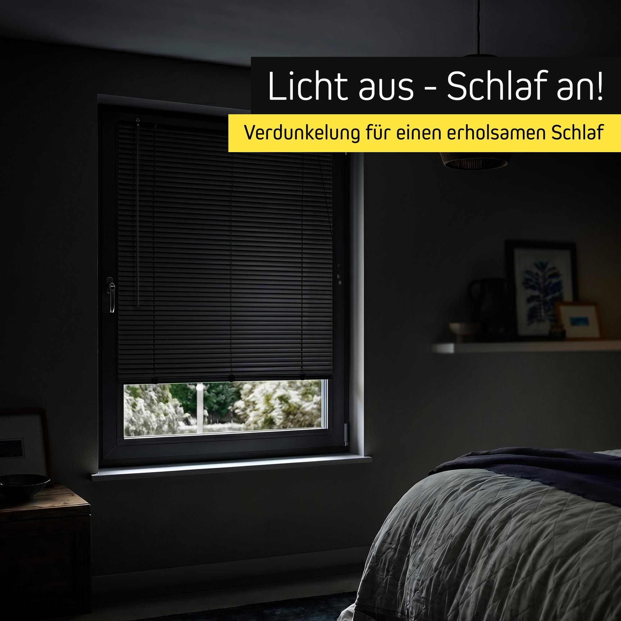 Aluminium Jalousie, 80x175 cm, silber glänzend Sichtschutz & Sonnenschutz, robust, feuchtigkeitsbeständig, einfache Montage Victoria M.