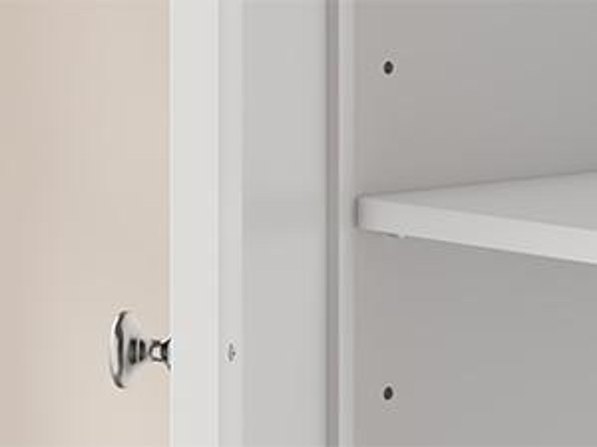 VASAGLE Badschrank Hochschrank, WC Regal Schmal mit Türen, Badezimmer Organizer Schrank, 62,4 x 20 x 170 cm, Weiß