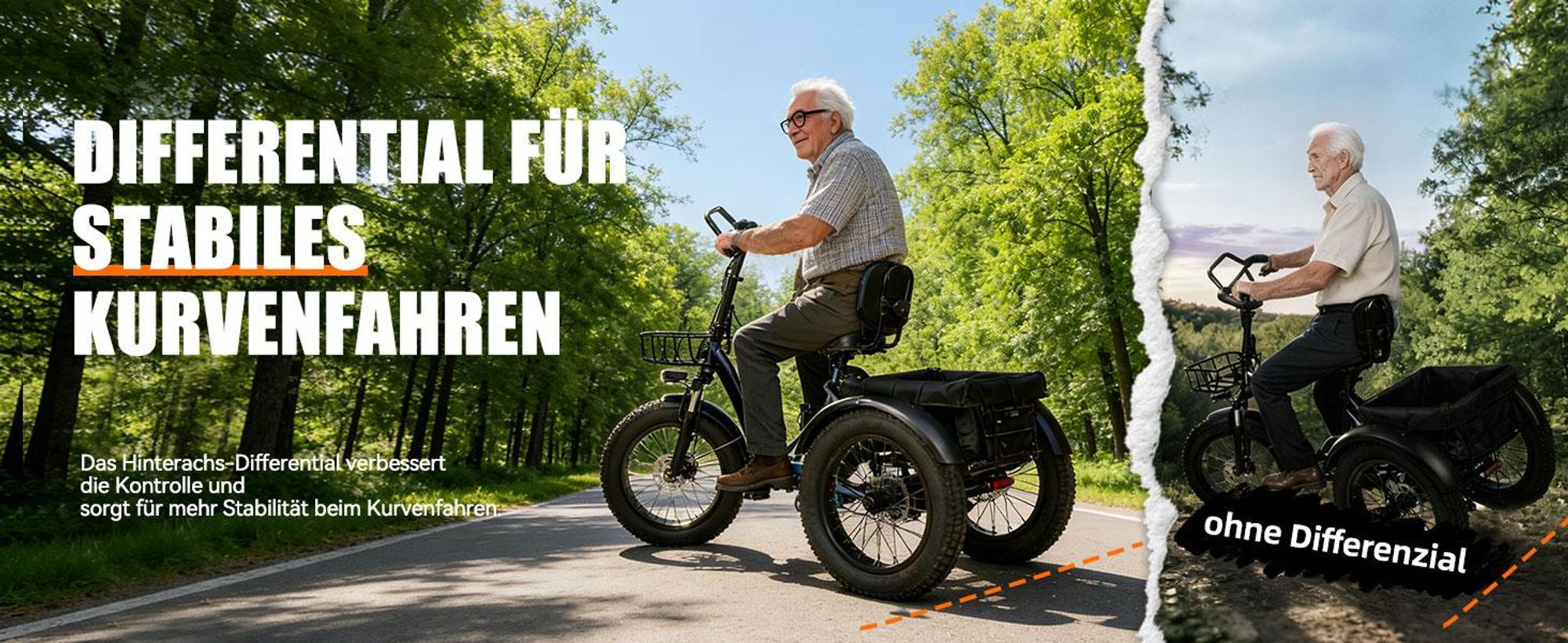 ESKUTE T302 Pro Elektrofahrrad 250W 48V 20.8Ah 20" - Schwarz