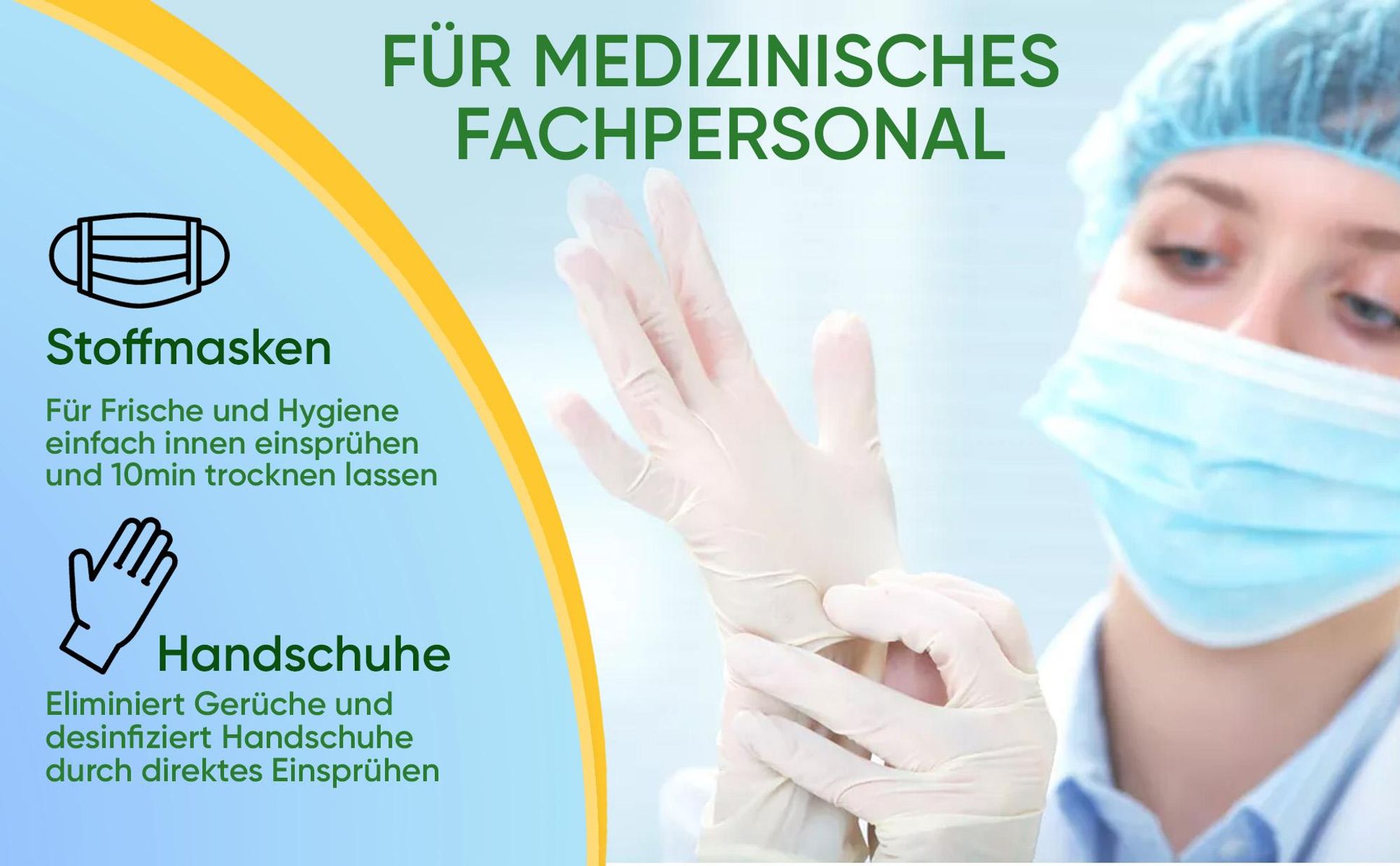 Baviette ProBio Fresh 50ml – Nachhaltige Frische für Schuhe, Socken, Textil, probiotisch mit 7 Milliarden Mikroorganismen, neutralisiert Schweißgeruch