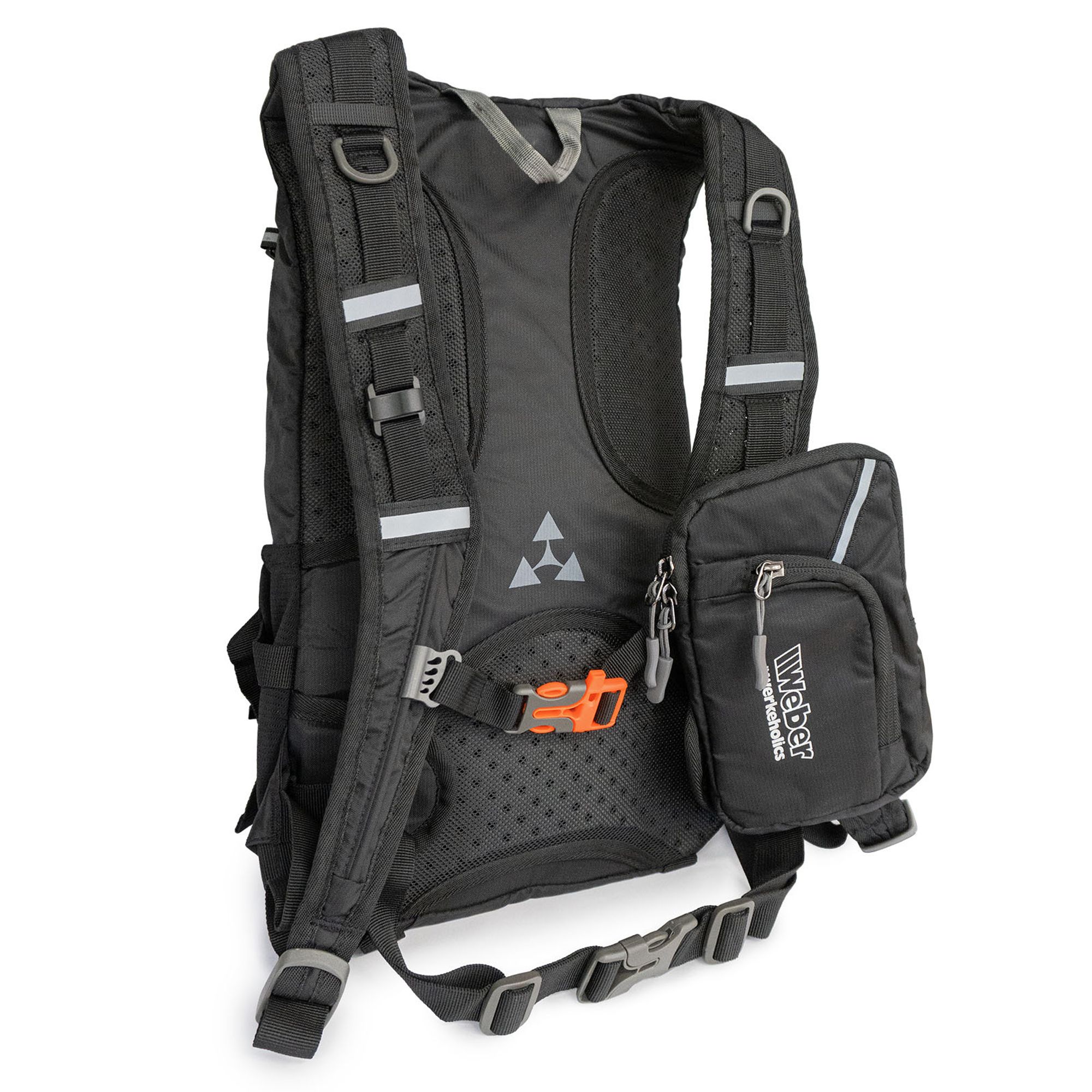 Weber #Werkeholics Outdoor, Fahrrad & Offroad Rucksack schwarz 18 Liter für 2L Trinkblase Fahrradrucksack Trinkrucksack Motorrad Sportrucksack