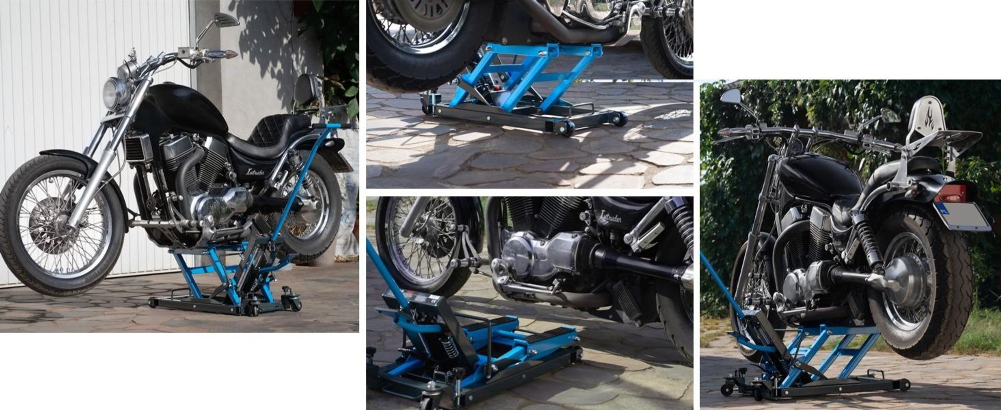 STIX SATV-1500 Hydraulischer Motorradheber 680 kg ATV Quad Werkstatt