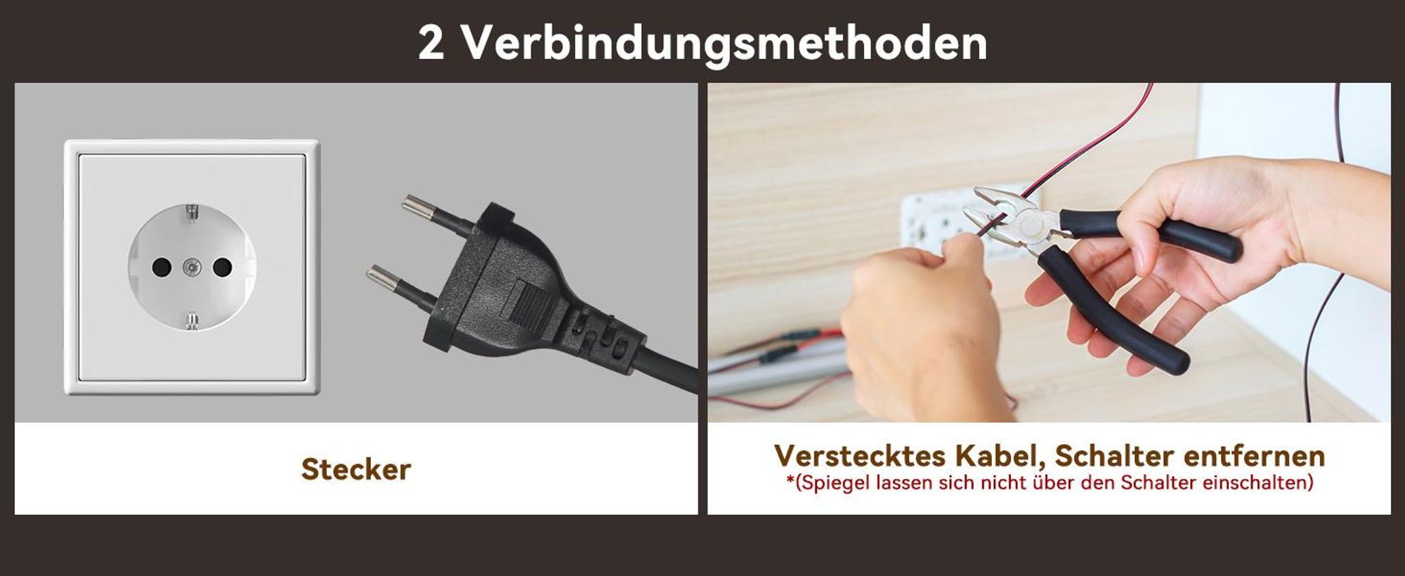 Puluomis Spiegelschrank Bad 80cm mit 3 färbiger dimmbarer Beleuchtung, Digitaler Uhr, Handtuchhalter, Antibeschlag Badezimmerschrank Wandschrank natur