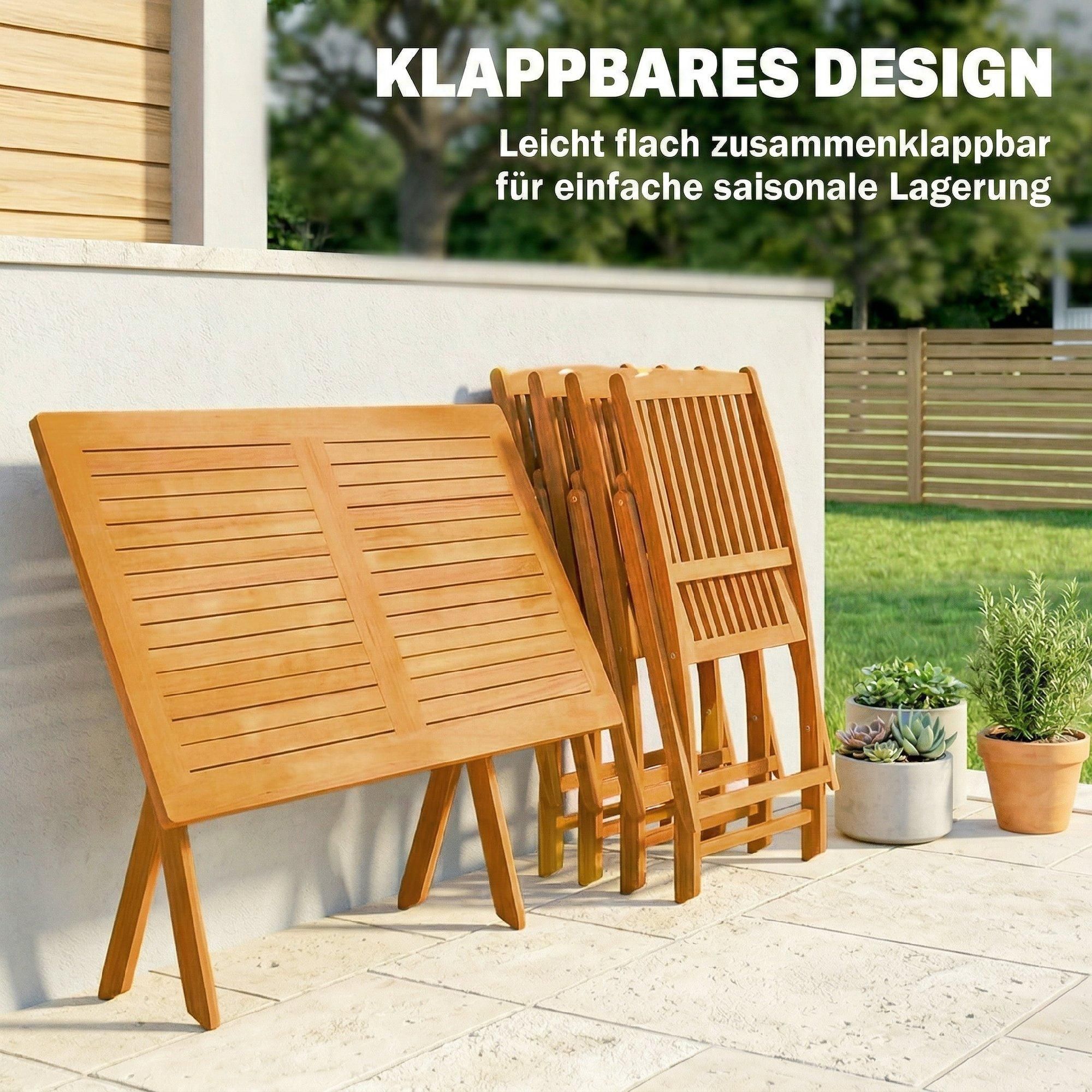 Klapptisch Gartenstuhl Stühle