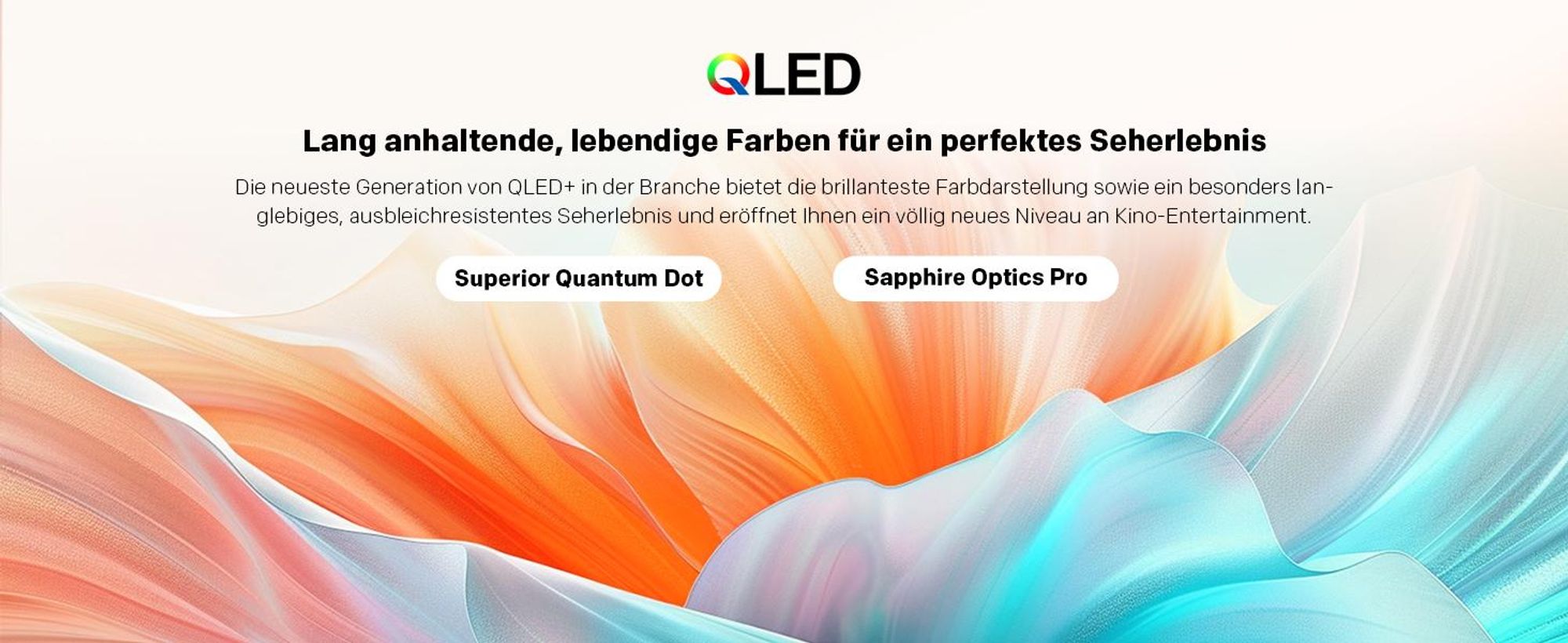coocaa 32 Zoll QLED HD Smart TV (Google TV, HDR10, Triple Tuner DVB-T2/C/S2, Netflix, Prime Video, YouTube, VESA 20x10) WM-Fernseher