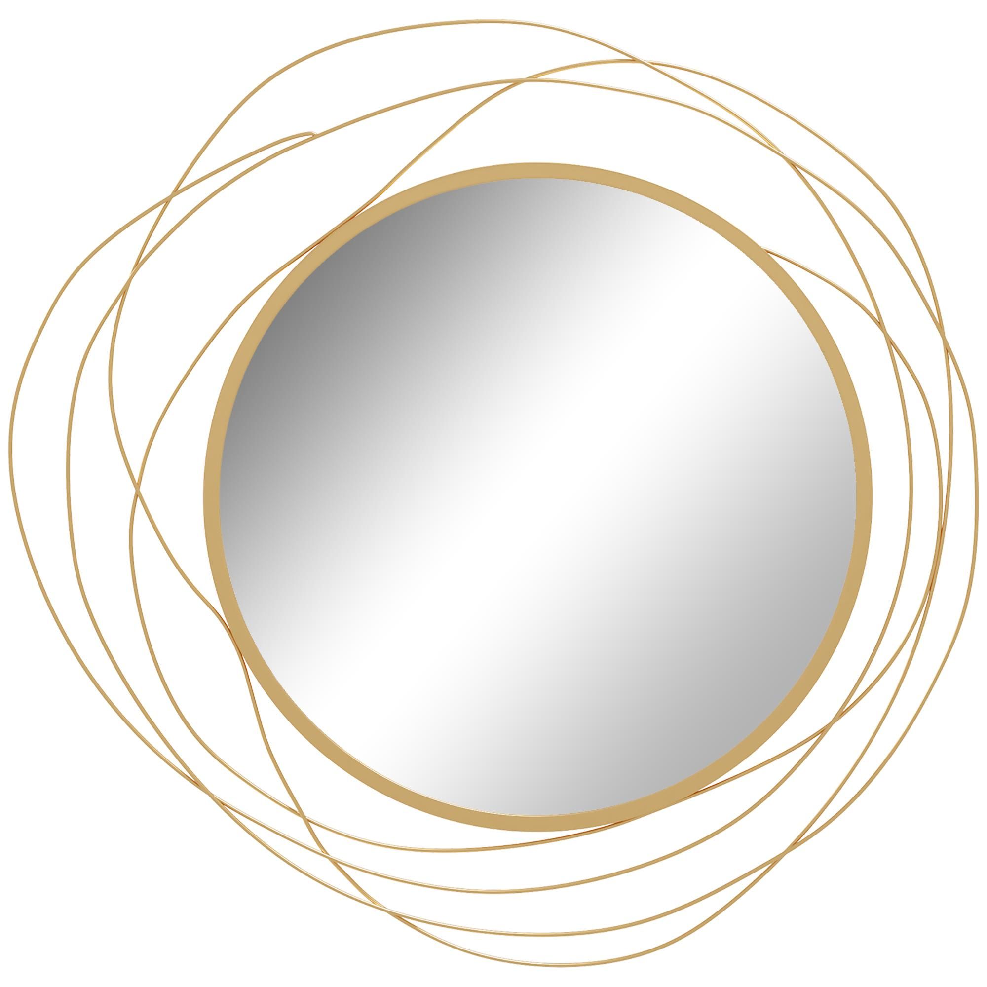 Rundspiegel Metallrahmen cm