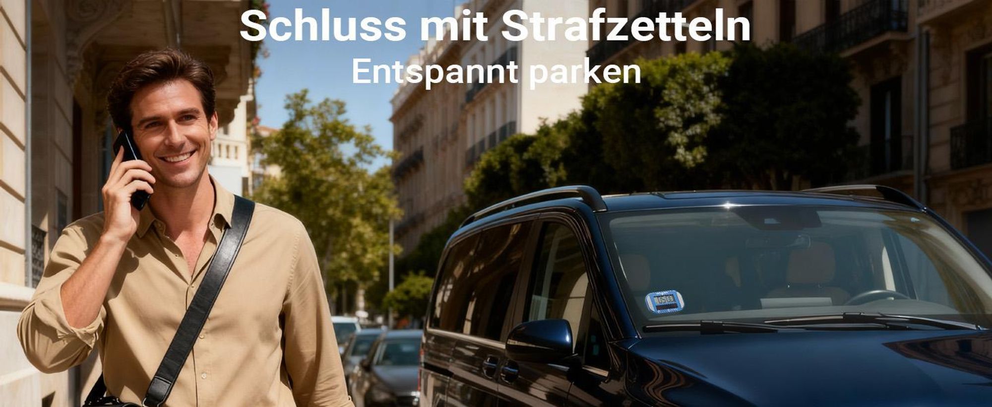 Wiltec Elektronische Parkscheibe mit Solarpanel – Digitale Parkuhr mit automatischer Zeitumschaltung und KBA-Zulassung