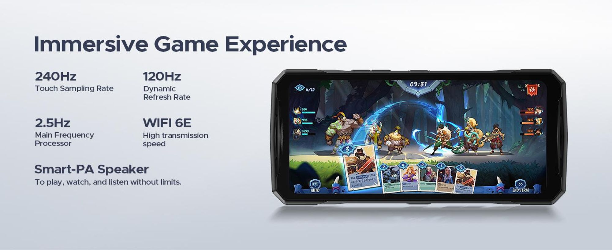 DOOGEE V40 outdoorový mobilní telefon bez smlouvy 5G - MediaTek Dimensity 7300 Android 14 mobilní telefon, 32GB RAM + 512GB ROM outdoorový smartphone, odolný mobilní telefon na staveniště