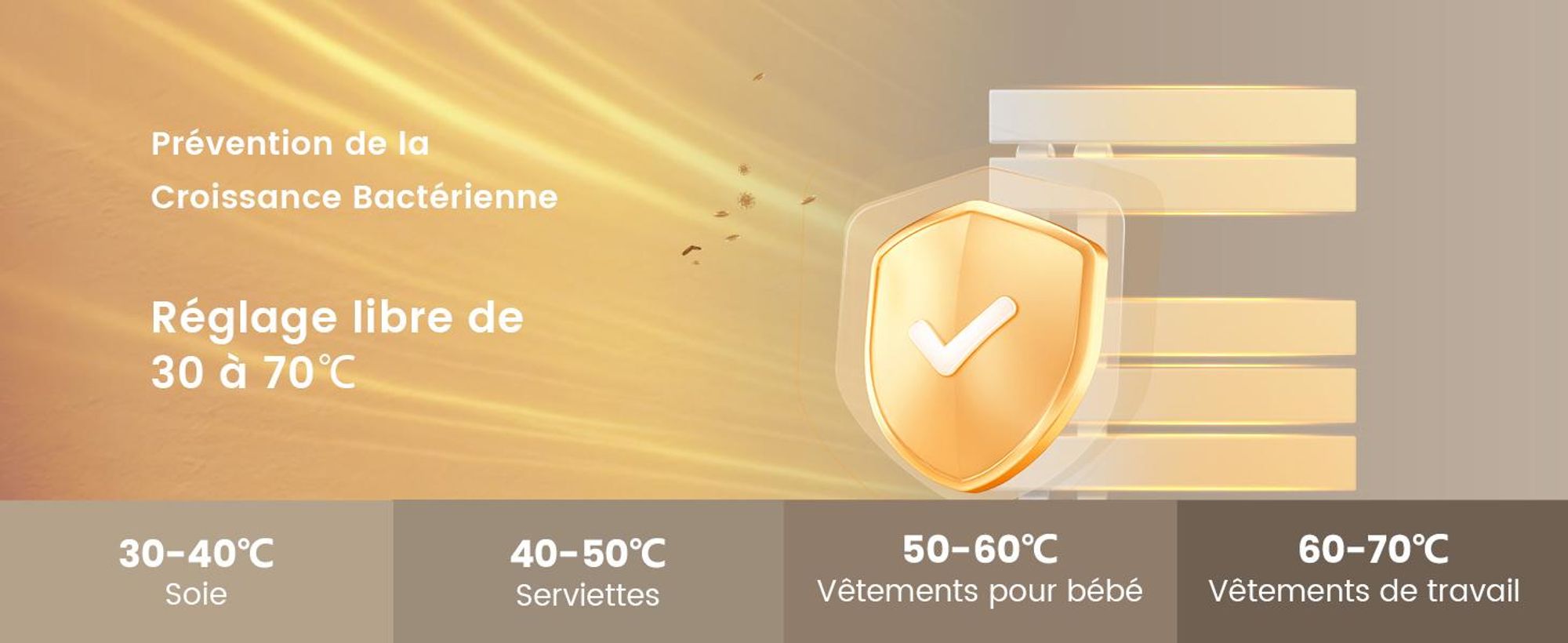 EMKE Sèche-serviettes électrique 850X400mm 230W blanc, intelligent WiFi App, LCD tactile, Minuterie 1-9H, IPX5