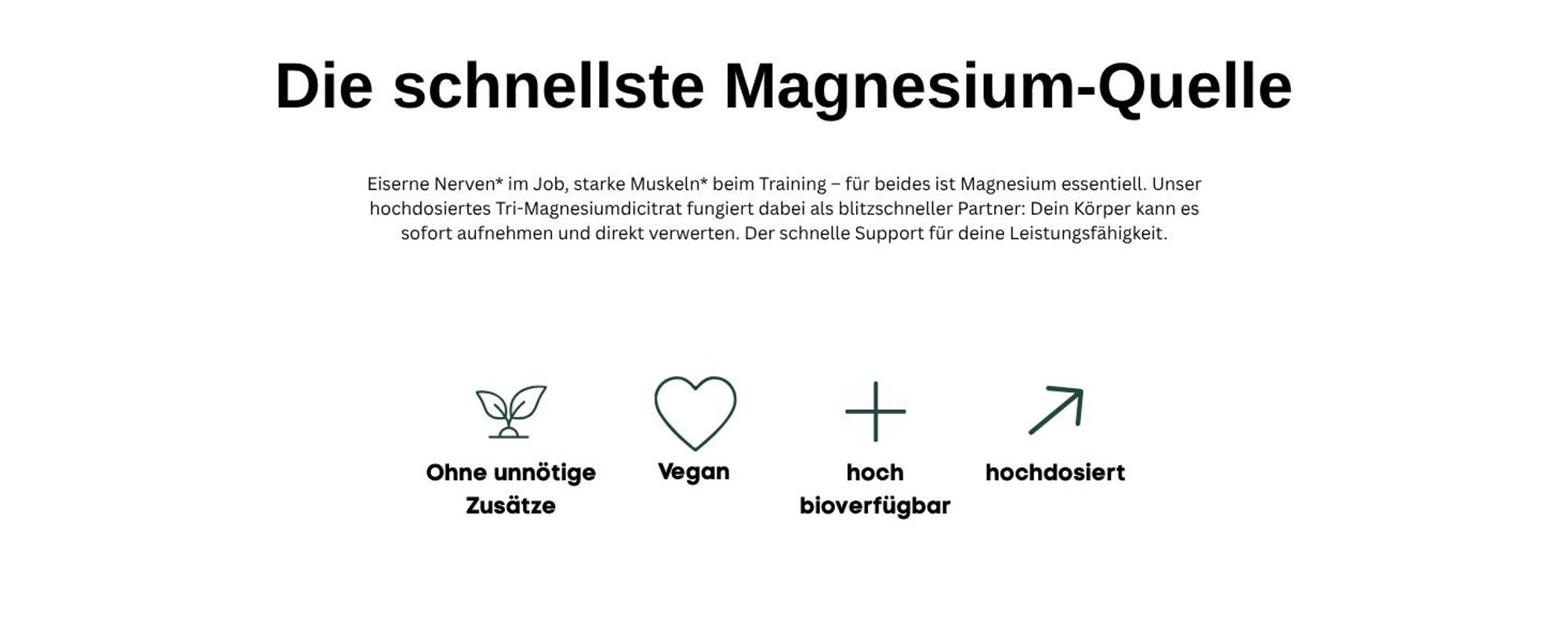 Magnesiumcitrat: Vorteile im Ueberblick
