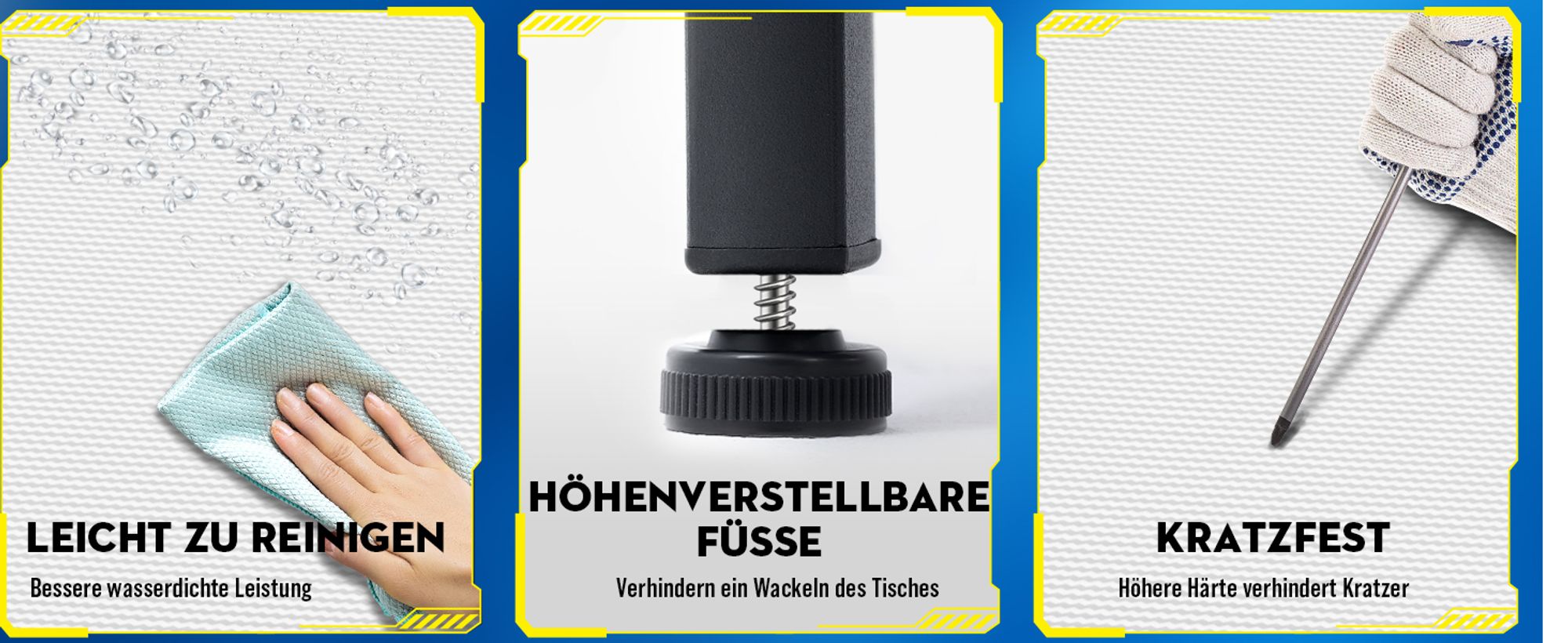 COMHOMA Schreibtisch Gaming Tisch mit Regal, Eckschreibtisch mit USB-Ladeanschluss und Steckdose, 120cm Computertisch L Form, PC Tisch für Büro, Heimb