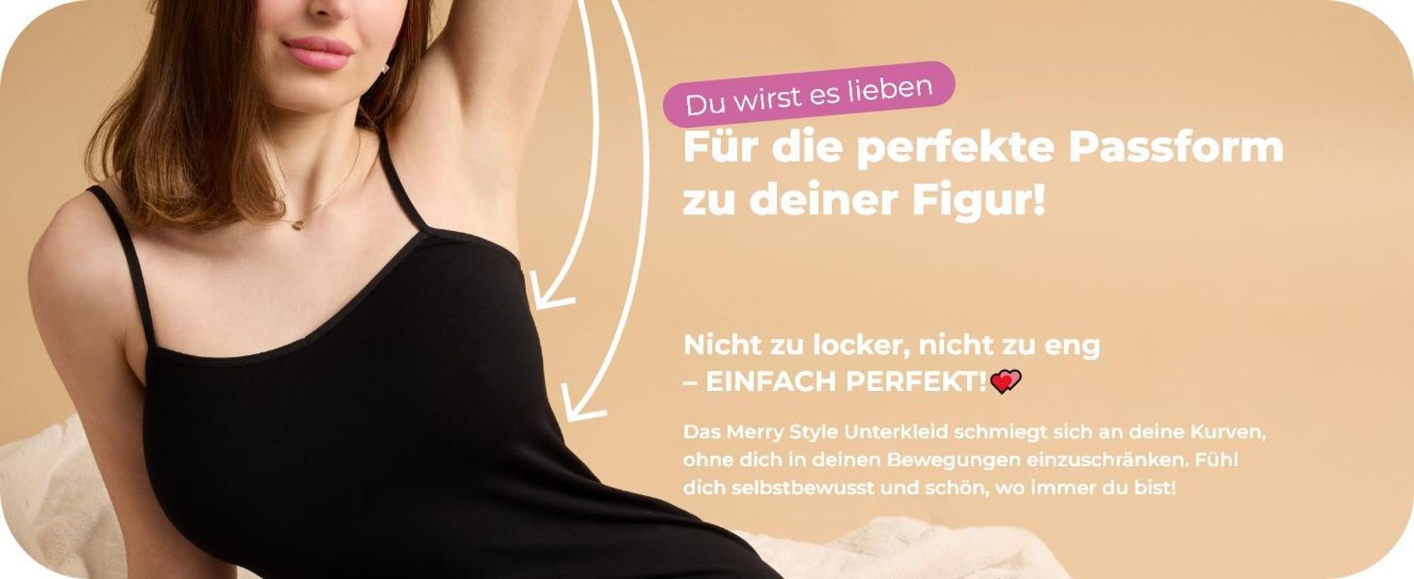 Merry Style Damen Unterkleid Unterrock verstellbare Träger MS10-203 (Navy blau, M)