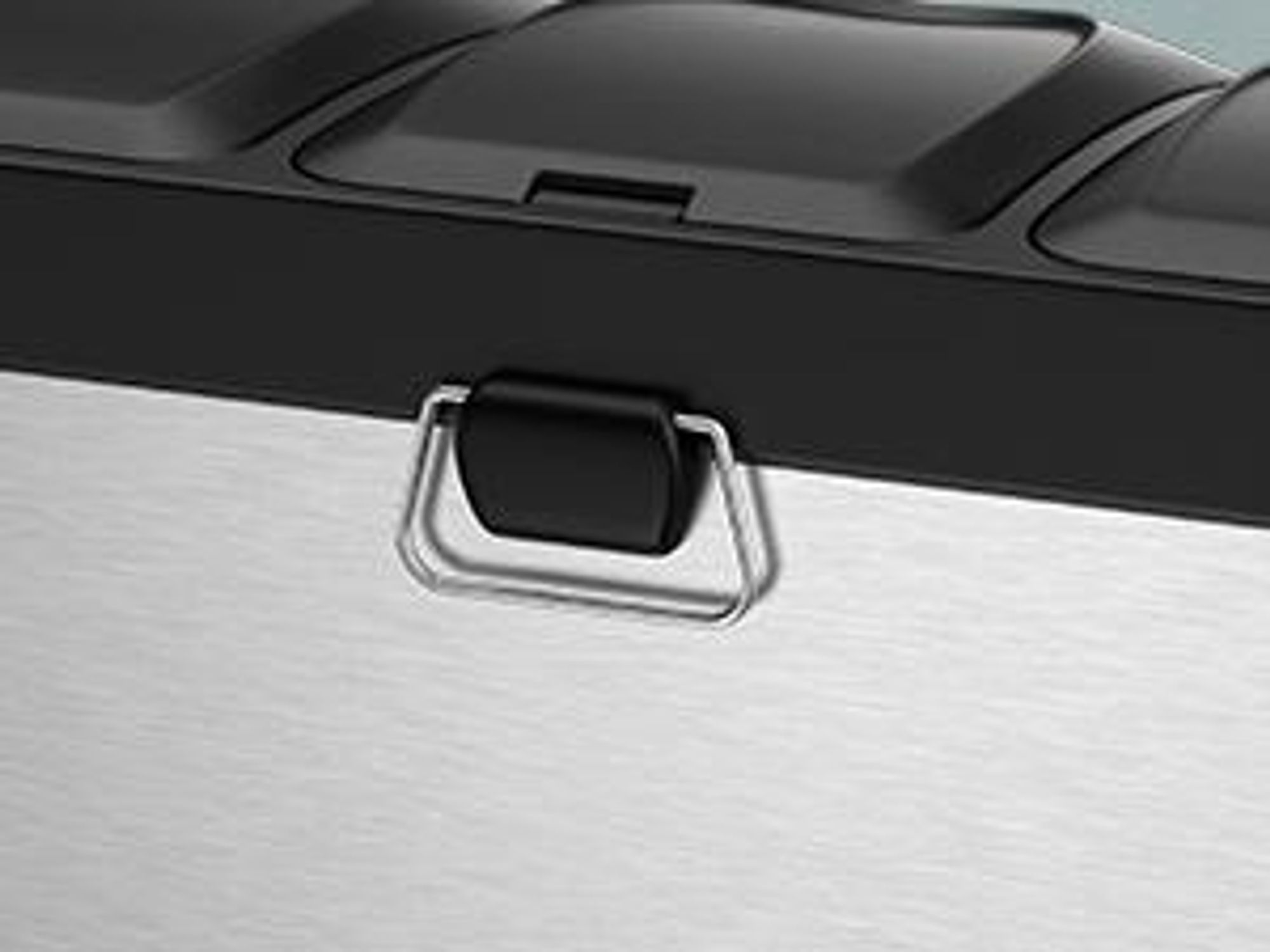 SONGMICS Mülleimer Mülltrennsystem, Abfalleimer, Edelstahl, 45 L