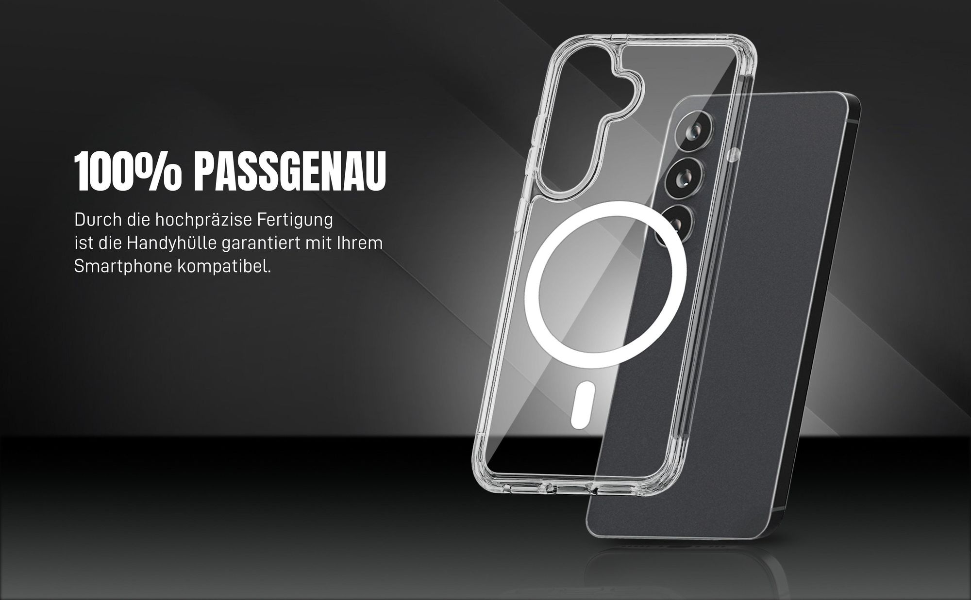 Präzise gefertigter Bumper für Samsung Galaxy S26 FE