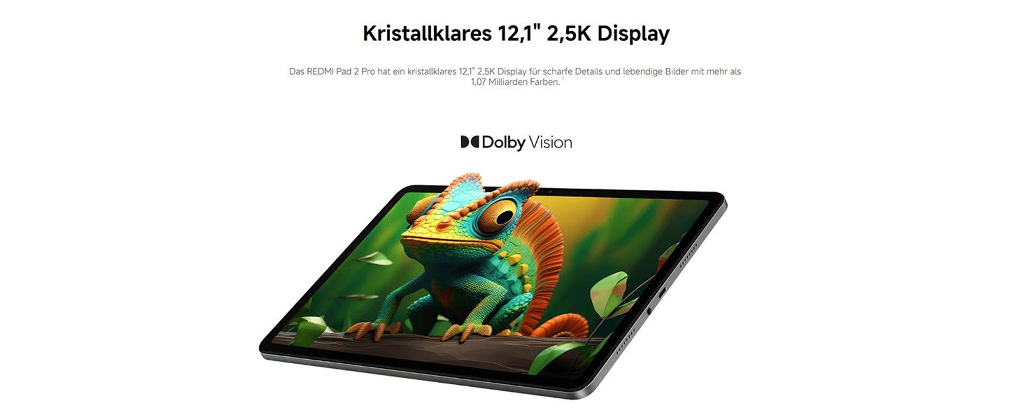 Xiaomi Redmi Pad 2 Pro 8GB 256GB 12.1" 2.5K 12000mAh 33W Android 15 Gris Grafito