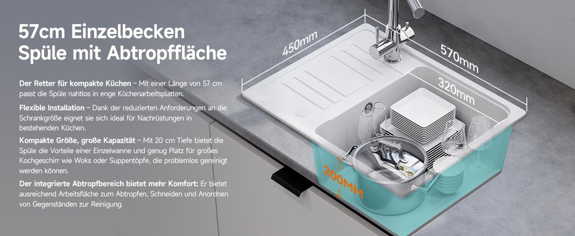 Flexible Installationsmöglichkeiten