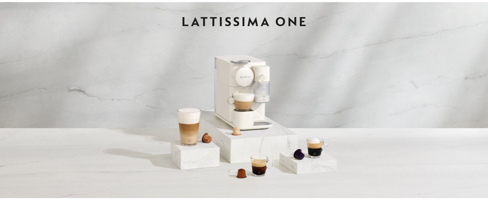 NESPRESSO ORIGINAL | Lattissima One | Kaffeekapselmaschine von De'Longhi | Schwarz