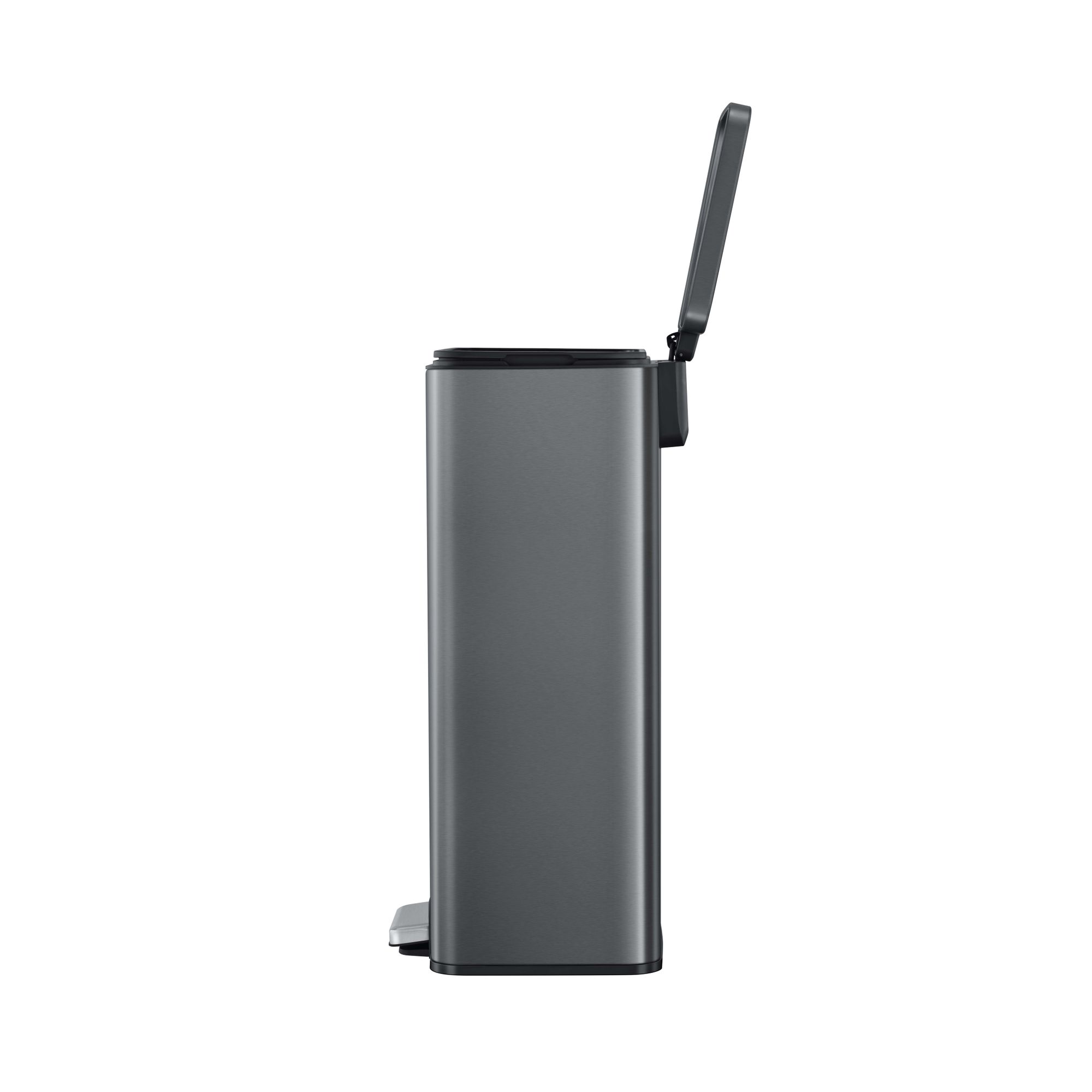 EKO - Madison Pedal bin 30 litrów - Plastik ze stali nierdzewnej - Czarny