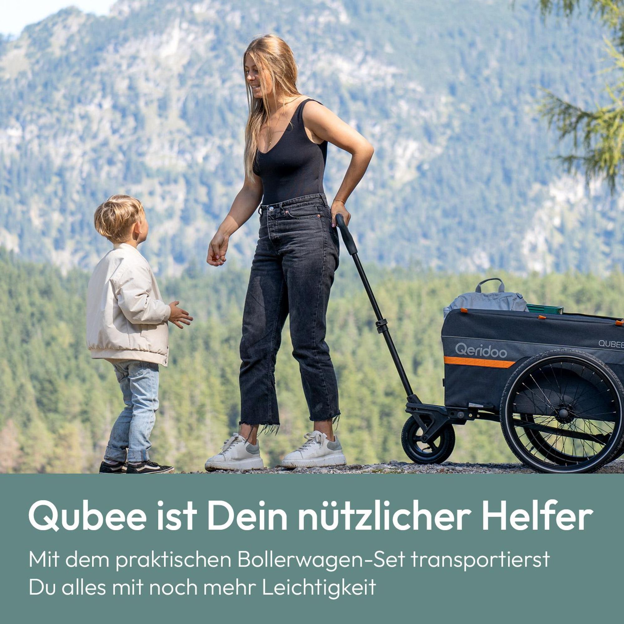 Qeridoo Bollerwagen Set