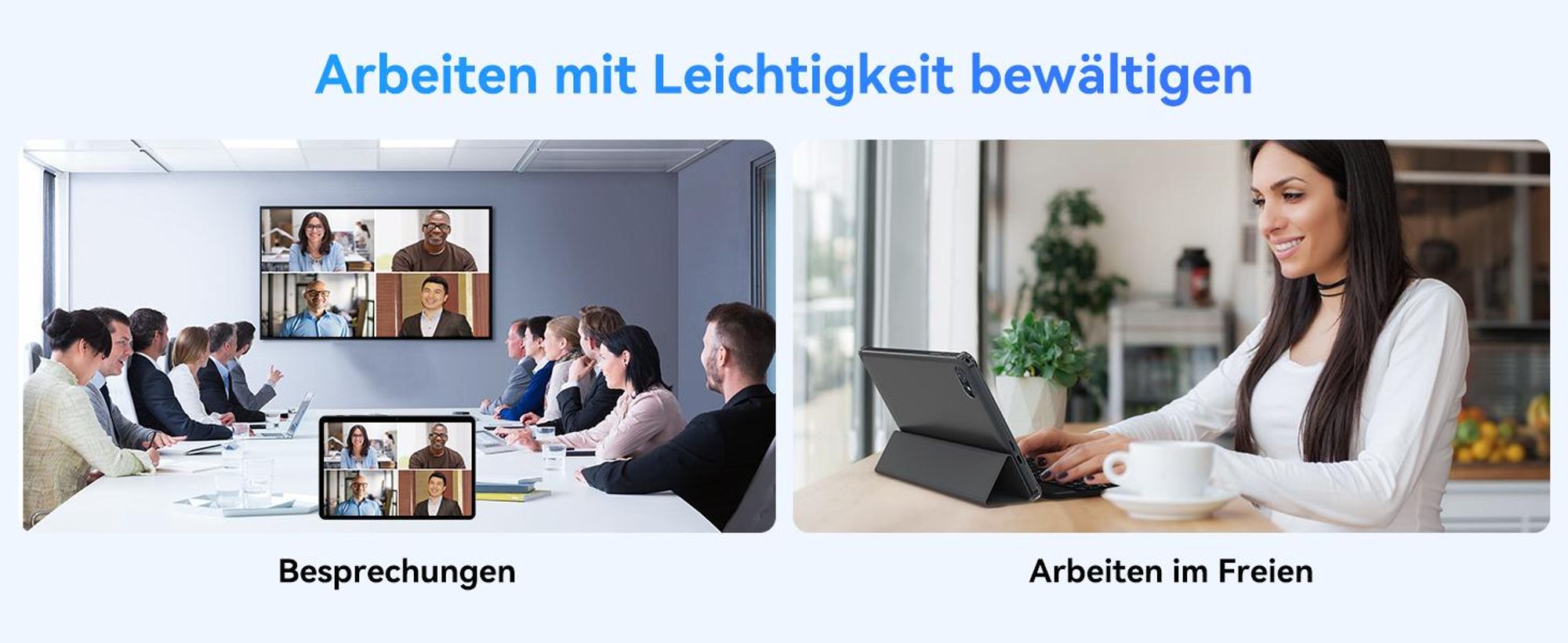 KOBONA-Zenva T80 Android 16 Tablet 10 Zoll, 6GB RAM + 128GB ROM, 5G WiFi, Gemini Al,6000mAh. Perfekt für Gaming mit Dual-Kamera, BT5.0, O1TG&Type-C.