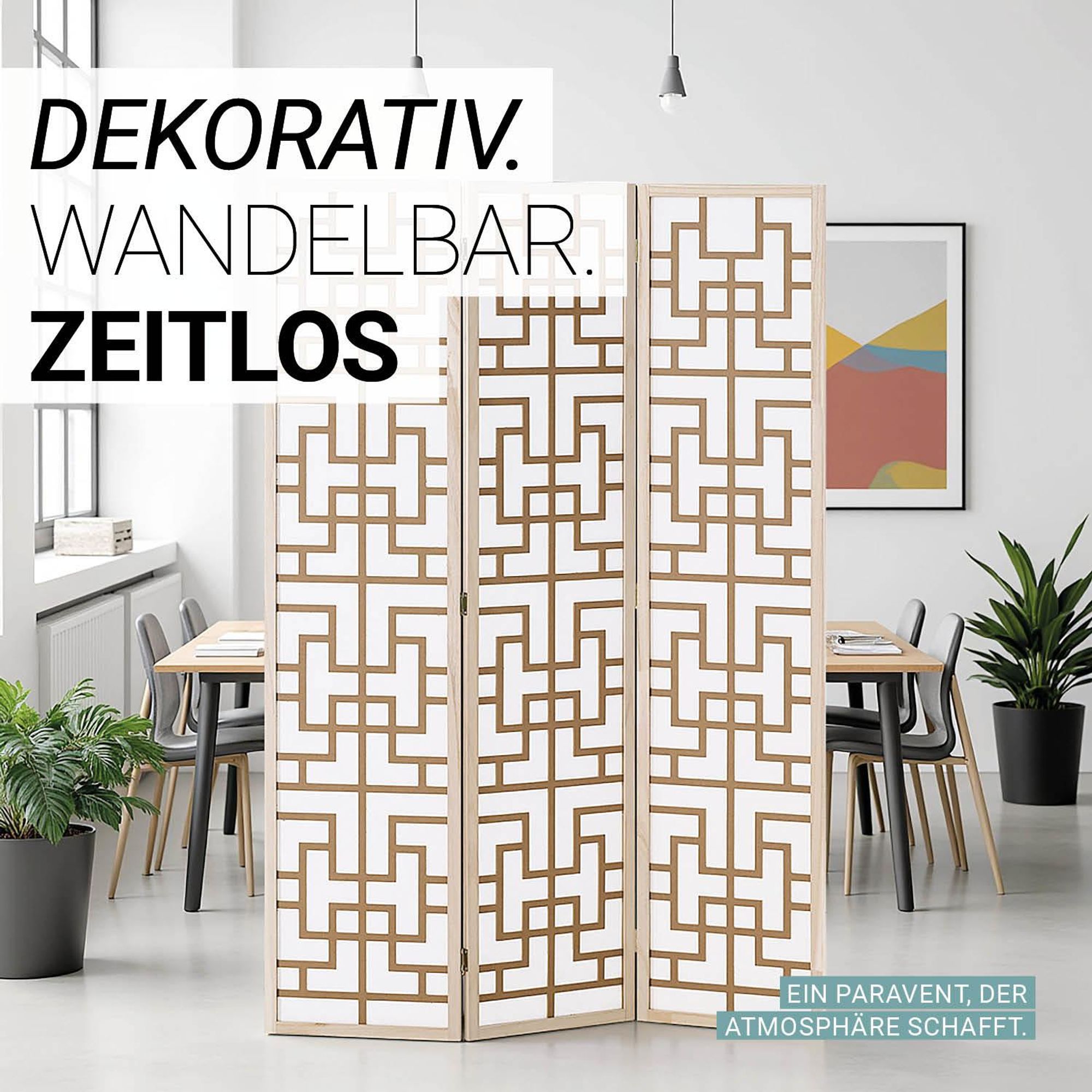 Unser Sichtschutz dekorativ, wandelbar und zeitlos.