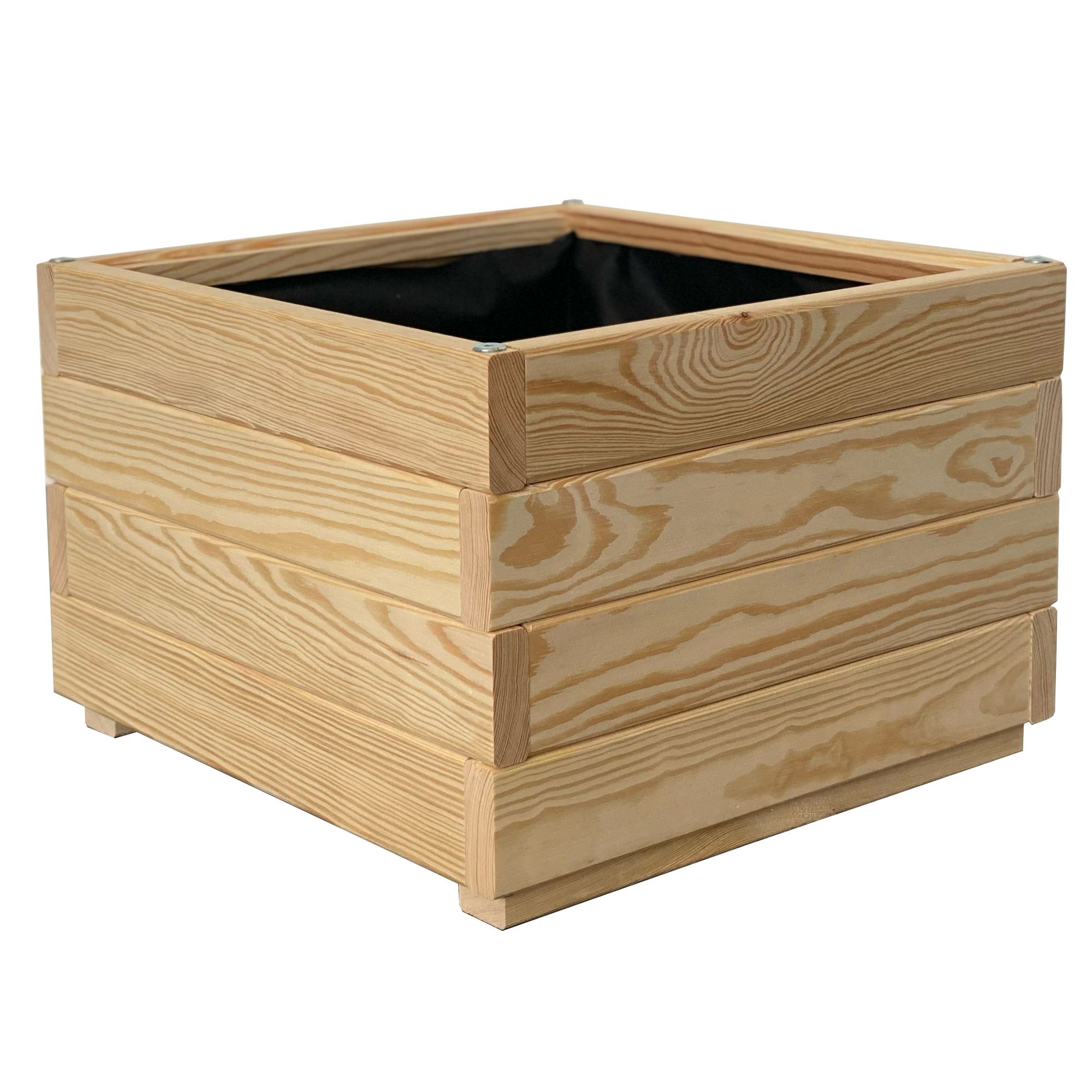 Massiver Holz Pflanzkasten Blumentopf Maße 40 x 40 x 34cm