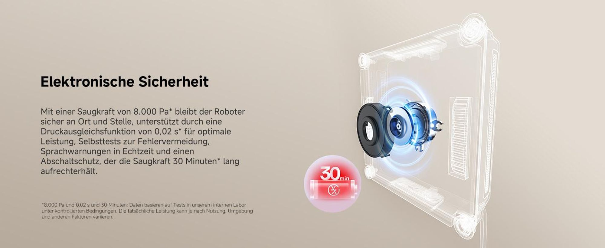 MOVA N1 Fensterputzroboter – kompakt, leicht, 8000 Pa Saugleistung, 32 m² Reichweite, 120 ml Wassertank, Smart Clean