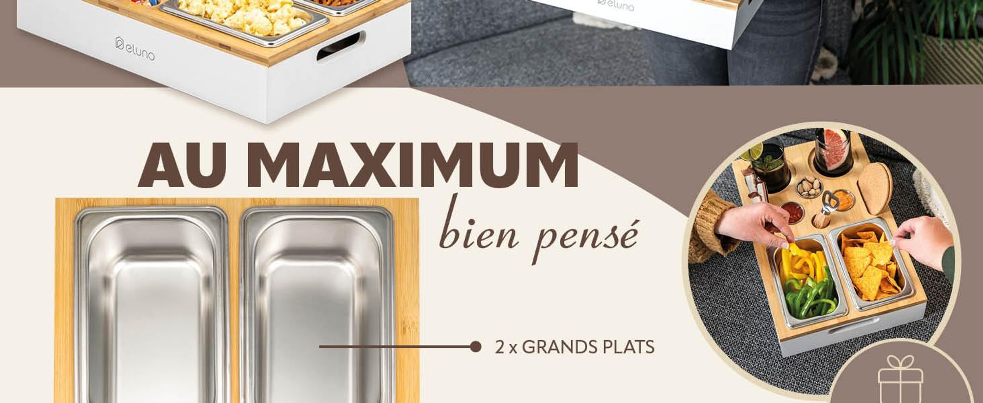 Canapé-bar dans le salon